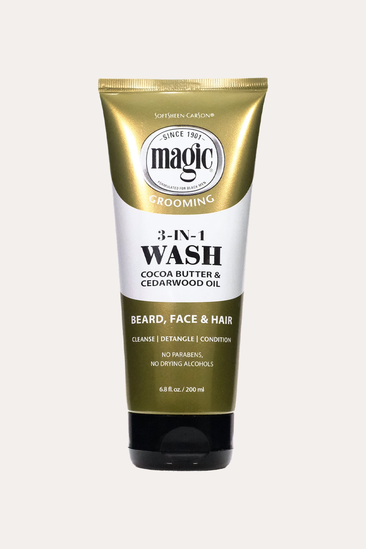 MAGIC GROOMING 3 IN 1 WASH BEARD, FACE & HAIR6.8oz