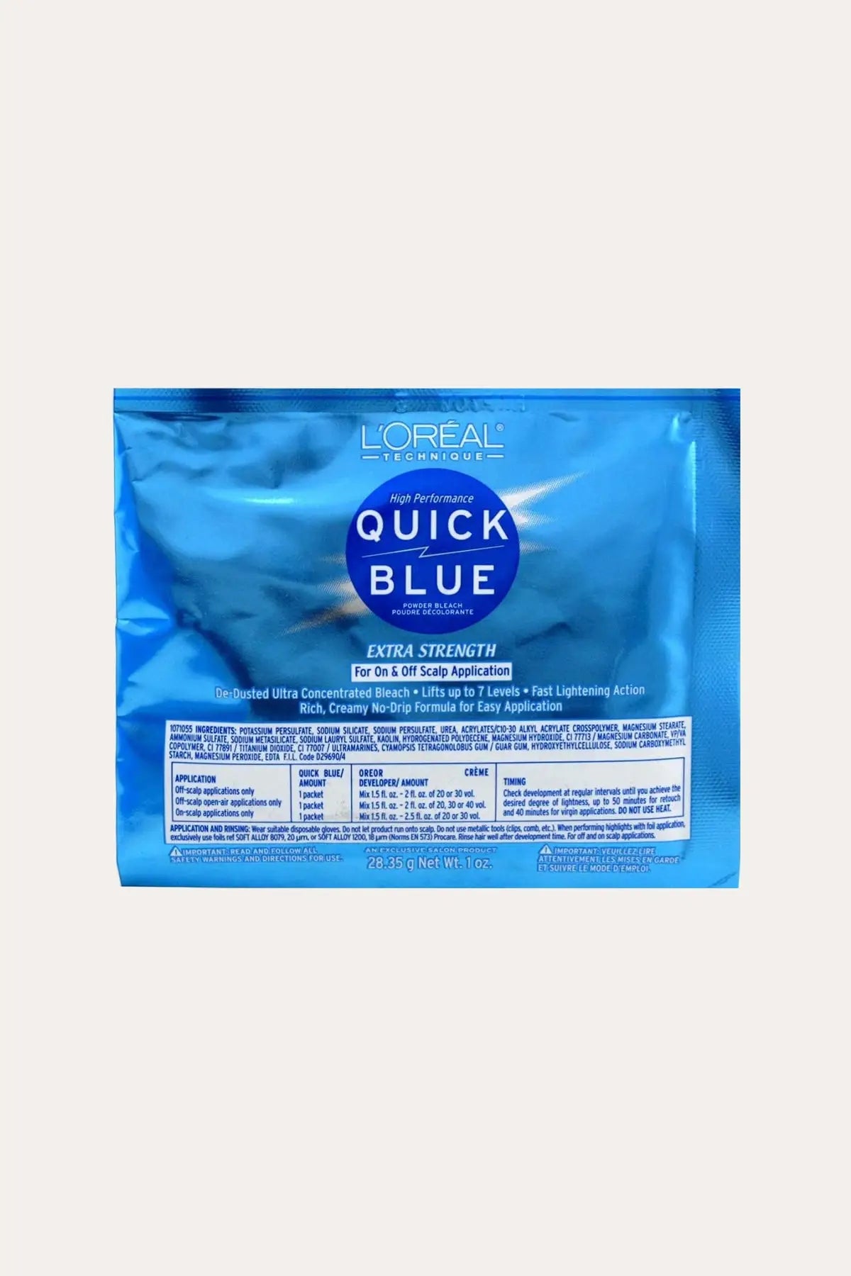 LOREAL HIGH PERFORMANCE QUICK BLUE 1oz - BSW BEAUTY CANADA