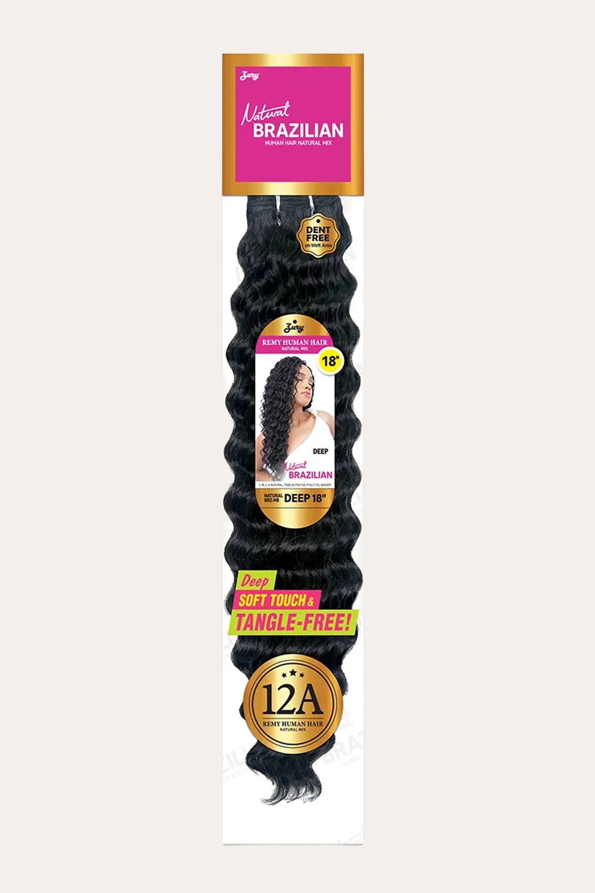 ZURY NATURAL BRIZILIAN DEEP 18