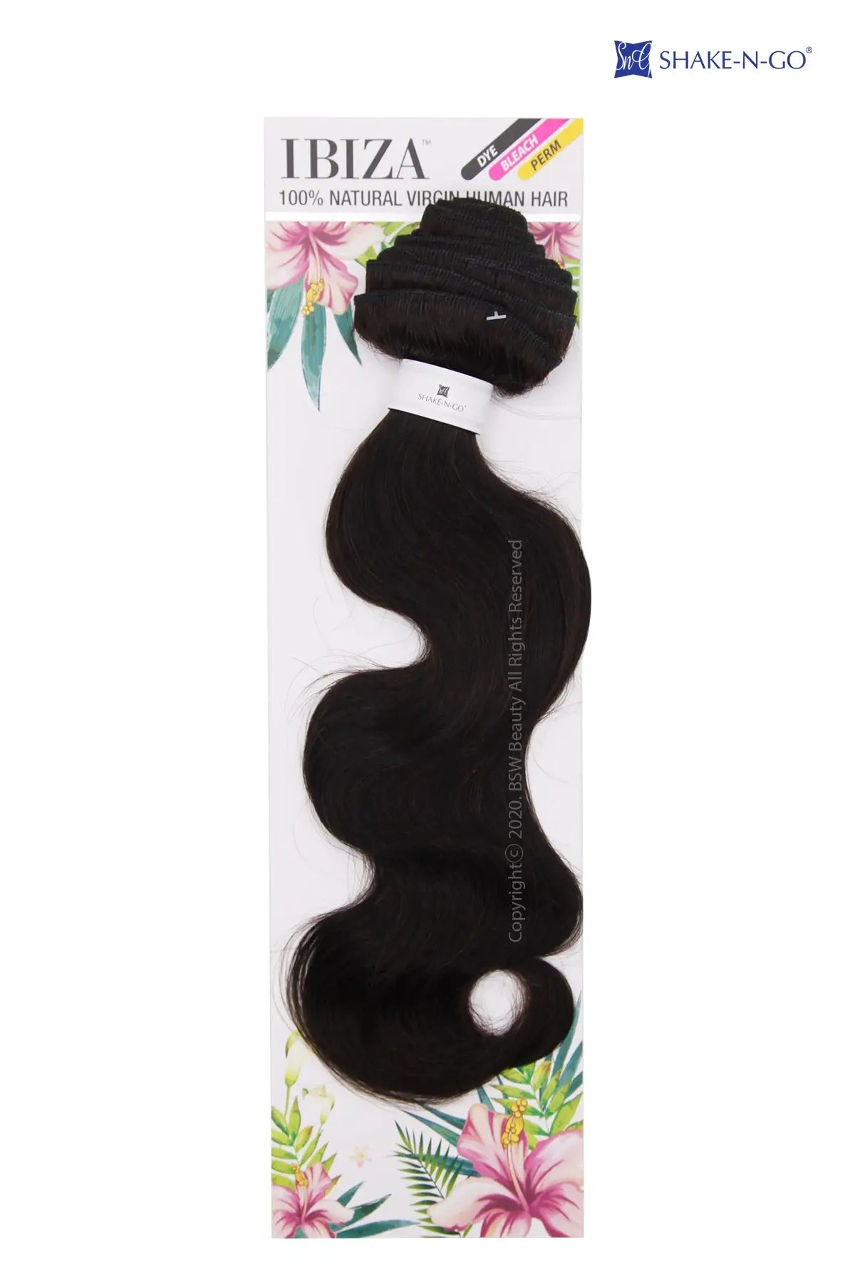 SHAKE N GO IBIZA 100% NATURAL VIRGIN HUMAN HAIR BODY 10"- 24" - BSW BEAUTY CANADA