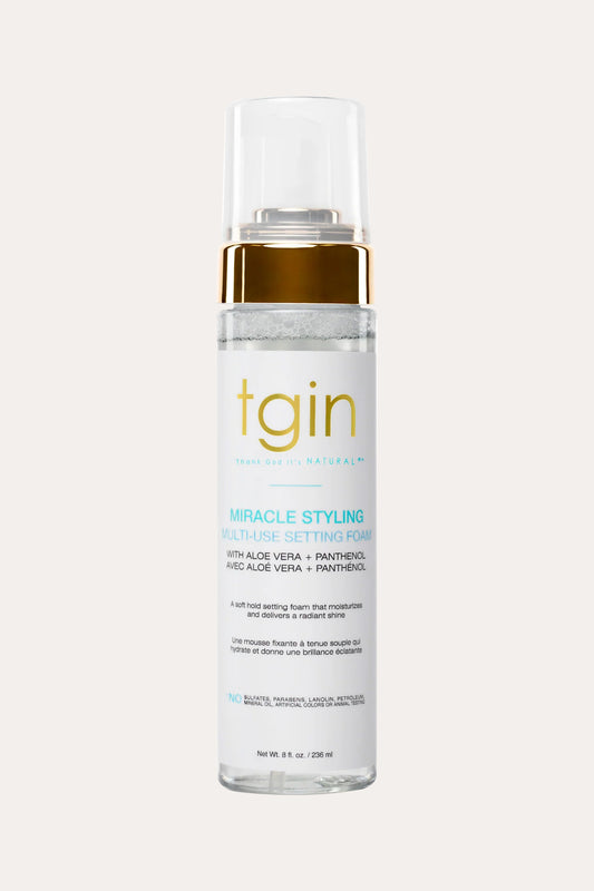 TGIN MIRACLE STYLING MULTI-USE SETTING FOAM 8oz - BSW BEAUTY CANADA