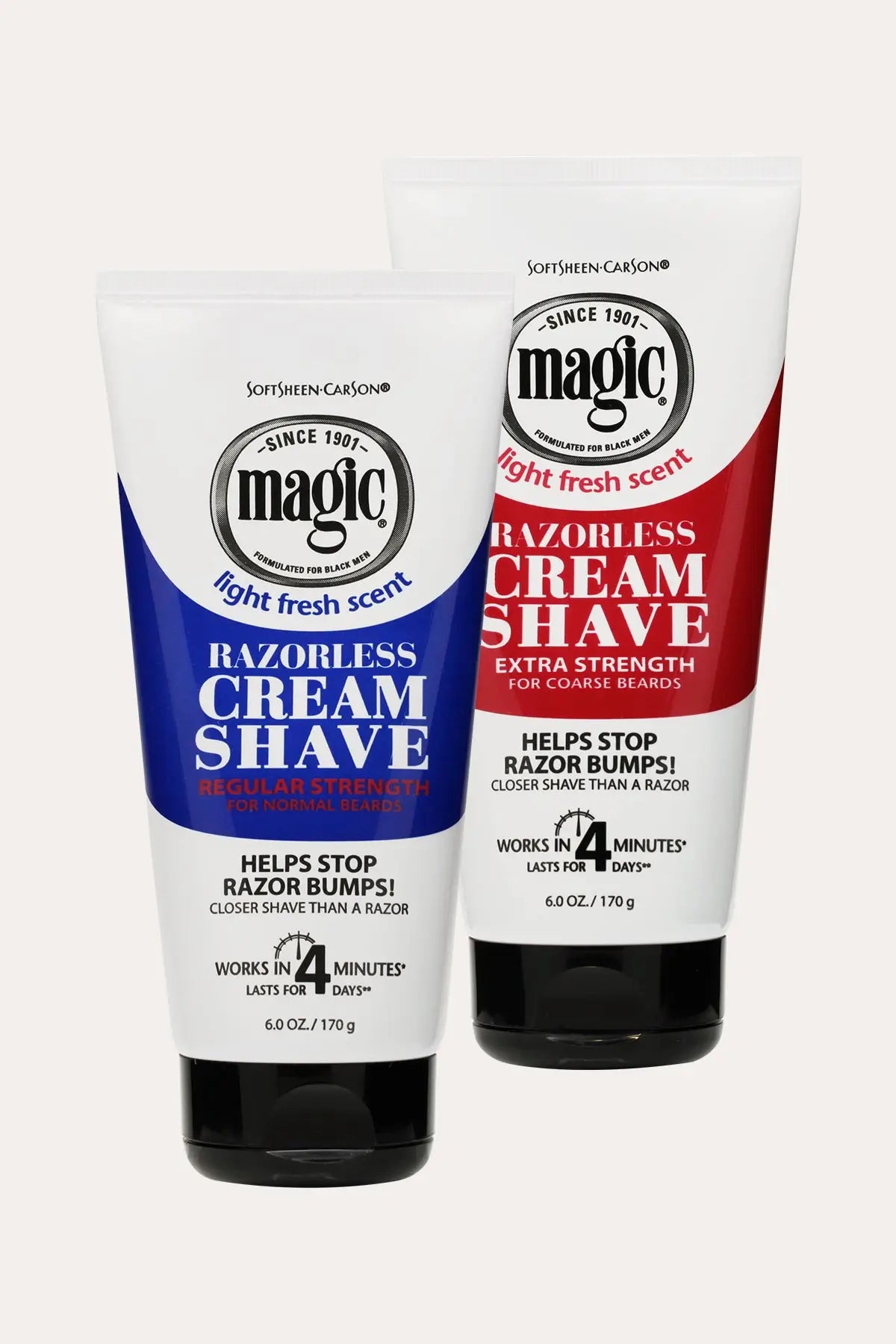 Magic Razorless Cream Shave Regular MAGIC RAZORLESS CREAM SHAVE 6oz