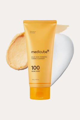 MEDICUBE KOJIC ACID TURMERIC TONING CLEANSER