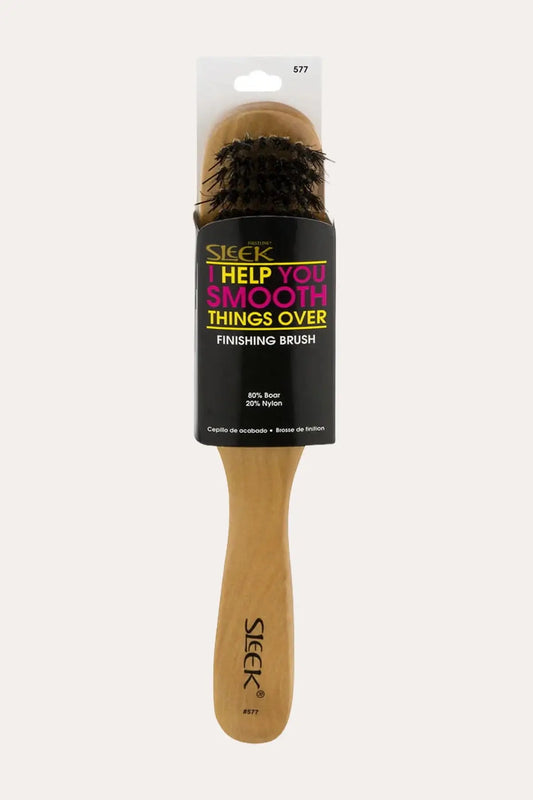 SLEEK FINISHING BRUSH - BOAR & NYLON BRISTLES SLEEK