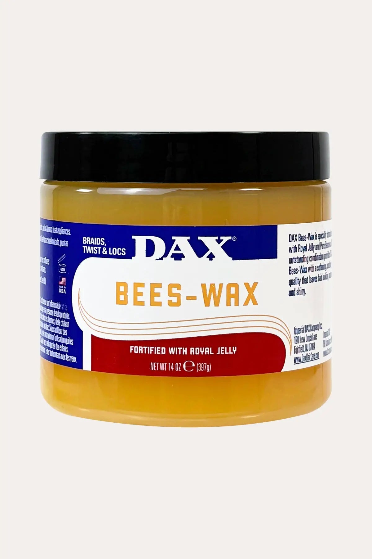 DAX BEES-WAX FORTIFIED WITH ROYAL JELLY 14oz - BSW BEAUTY CANADA