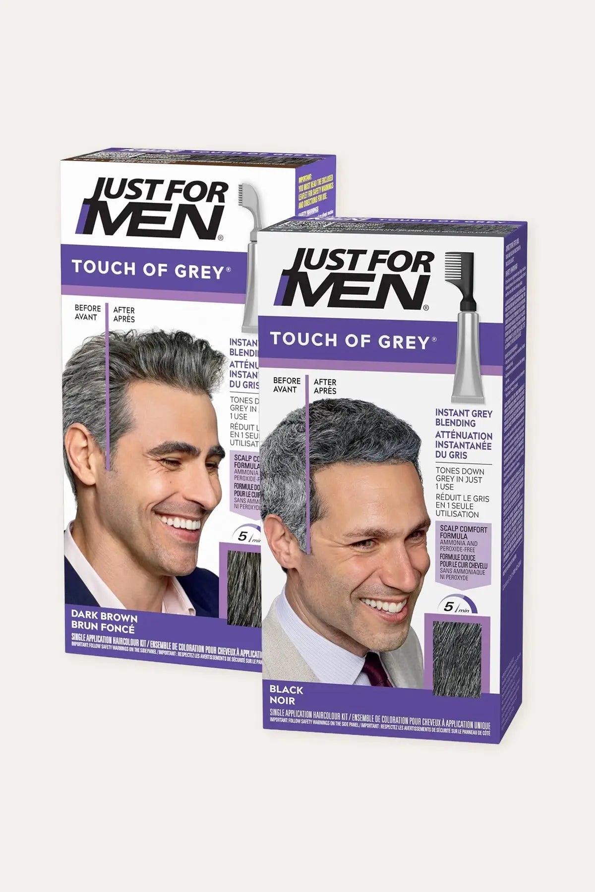JUST FOR MEN TOUCH OF GRAY - 2 COLOR JUST FOR MEN