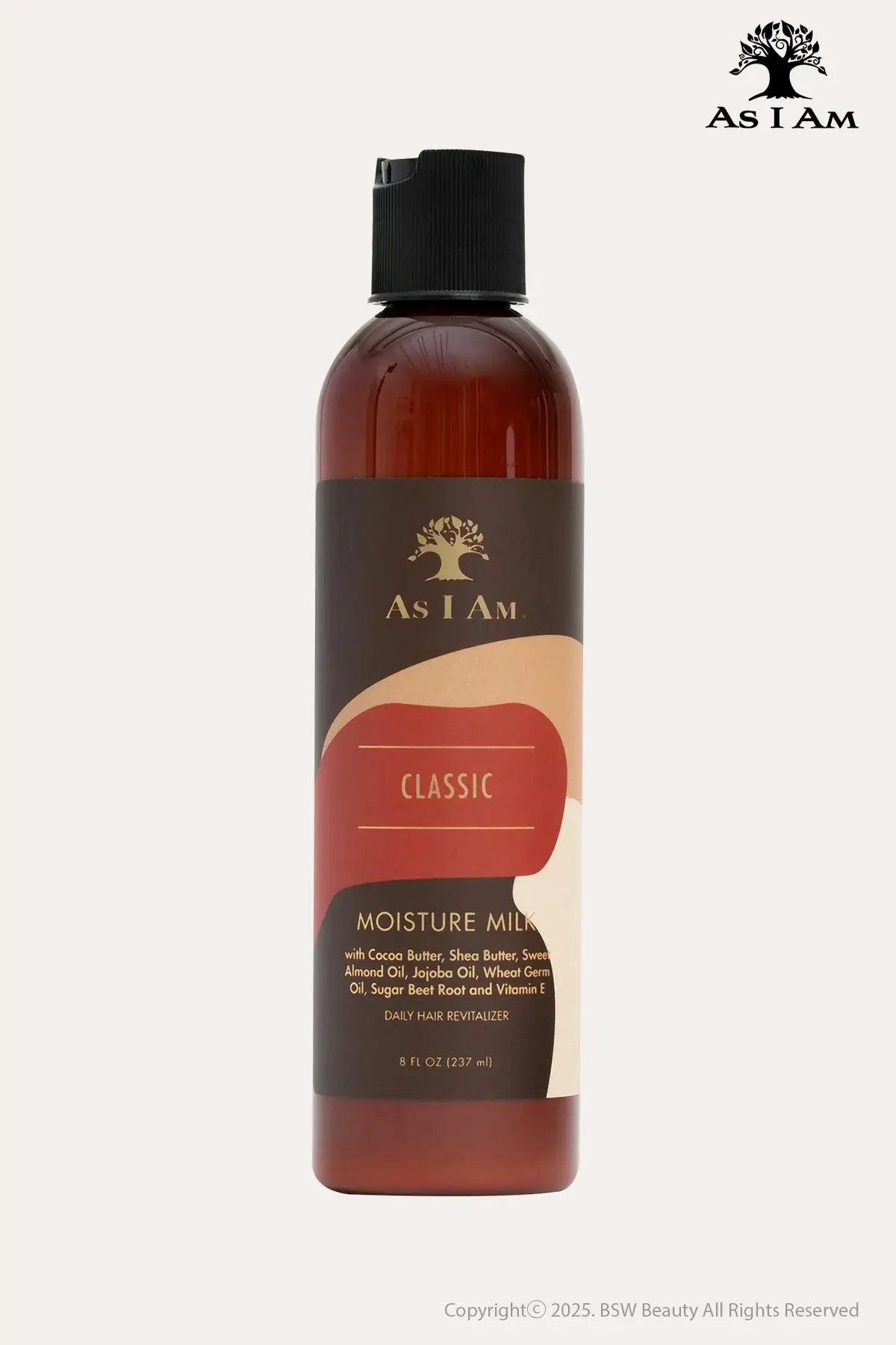 AS I AM CLASSIC MOISTURE MILK DAILY HAIR REVITALIZER 8oz - BSW BEAUTY CANADA