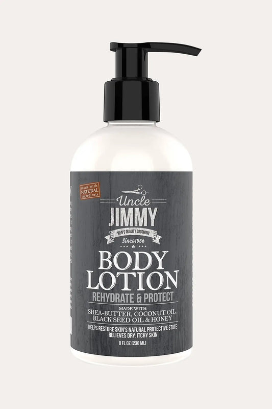 UNCLE JIMMY BODY LOTION 8oz - BSW BEAUTY CANADA