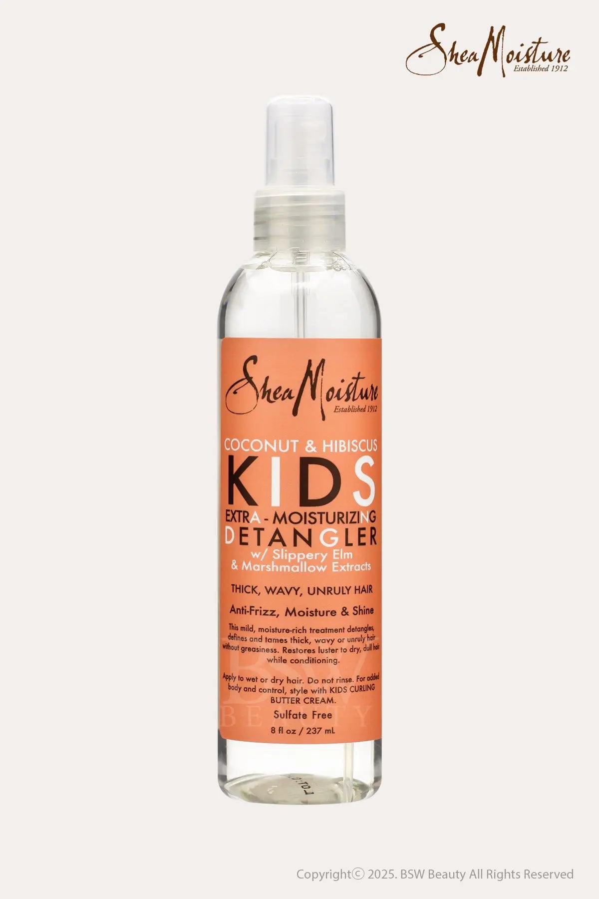SHEA MOISTURE KIDS COCONUT & HIBISCUS EXTRA-MOISTURIZING DETANGLER 8oz - BSW BEAUTY CANADA