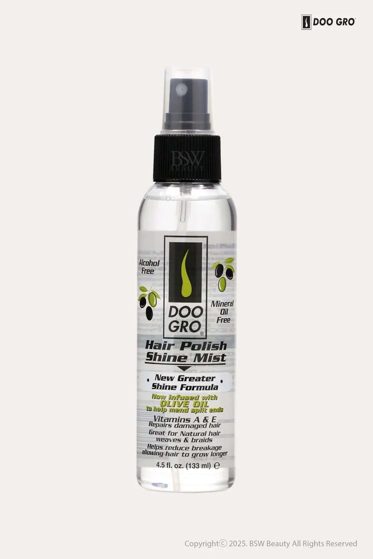 DOO GRO HAIR POLISH SHINE MIST 4.5oz - BSW BEAUTY CANADA