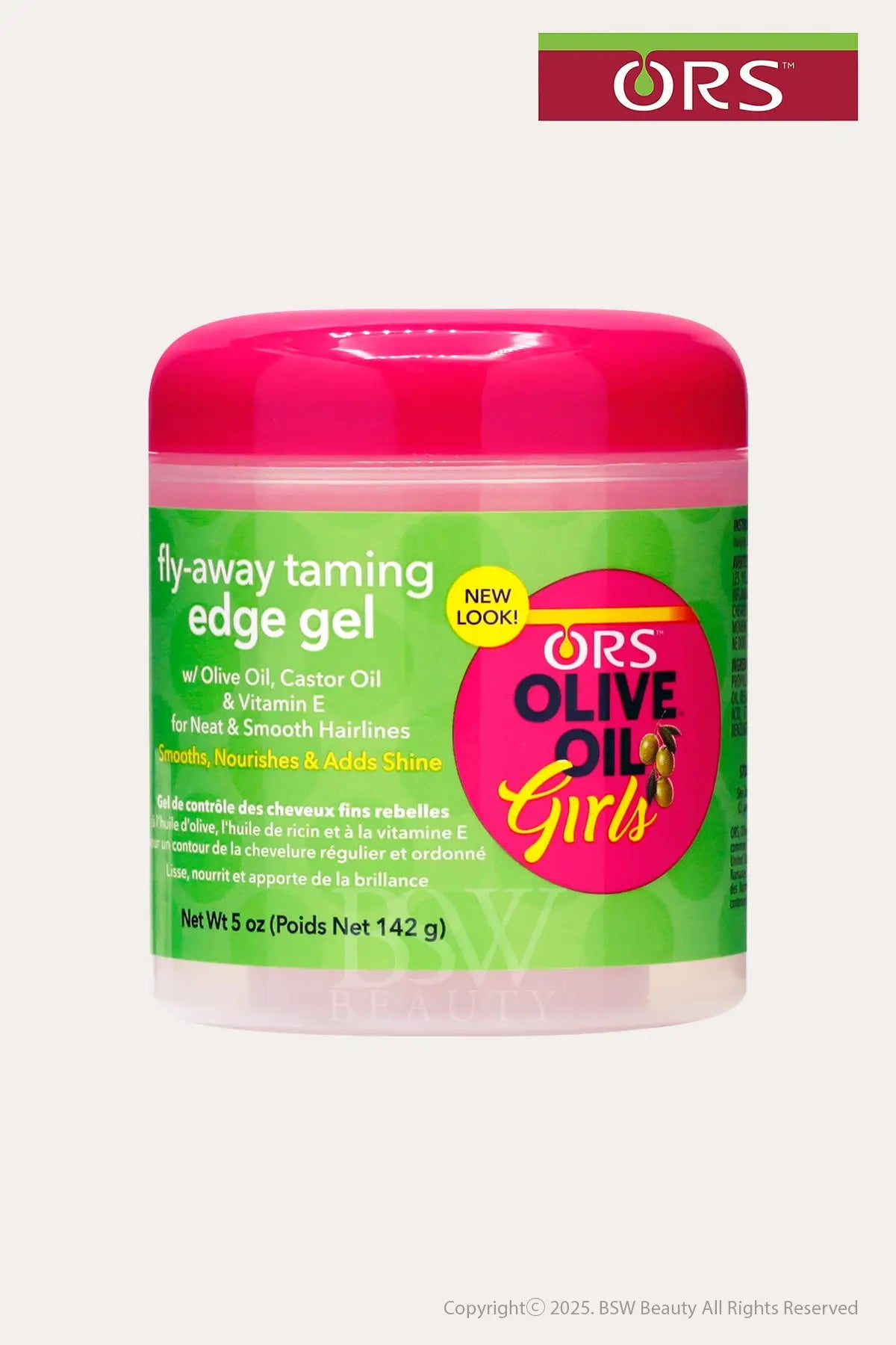 ORS OLIVE OIL GIRLS FLY-AWAY TAMING EDGE GEL 5oz - BSW BEAUTY CANADA