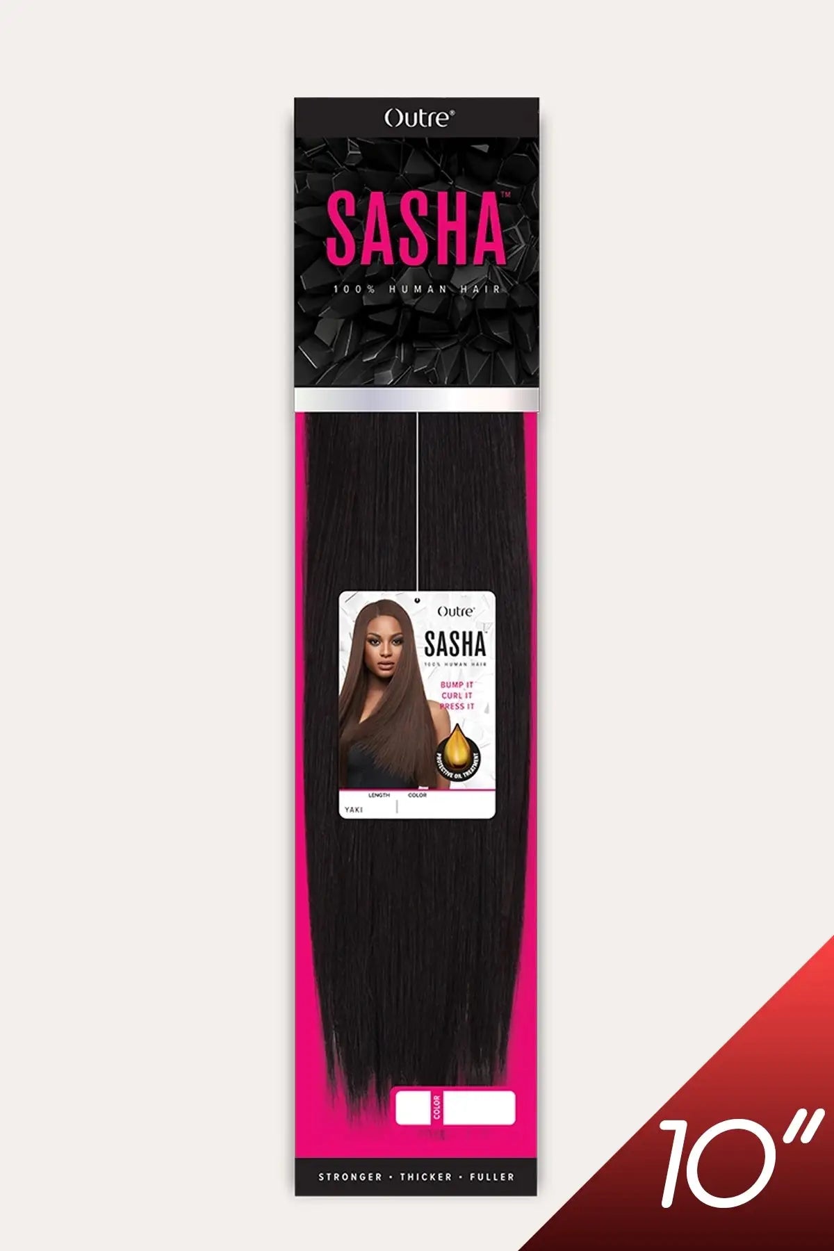 OUTRE HUMAN HAIR WEAVE SASHA YAKI - 10"
