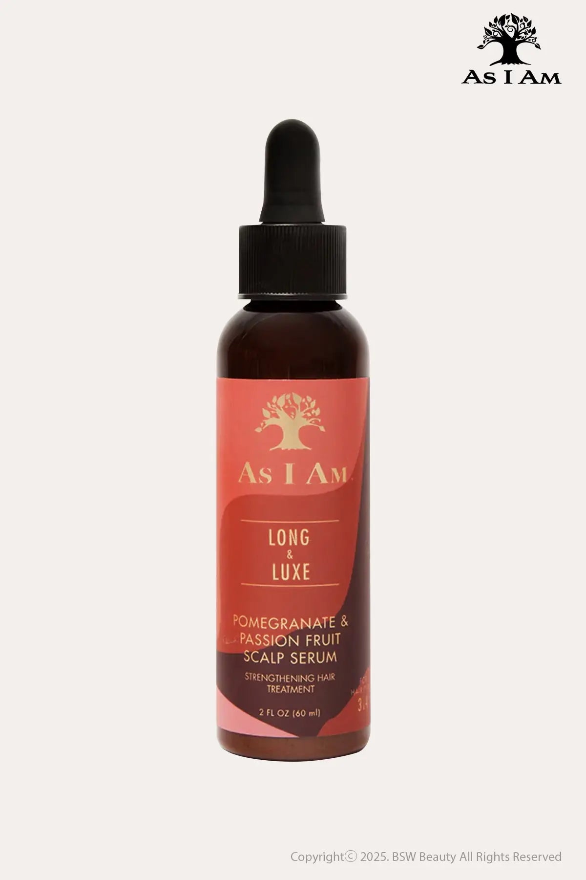 AS I AM LONG AND LUXE POMEGRANATE & PASSION FRUIT SCALP SERUM 2oz - BSW BEAUTY CANADA