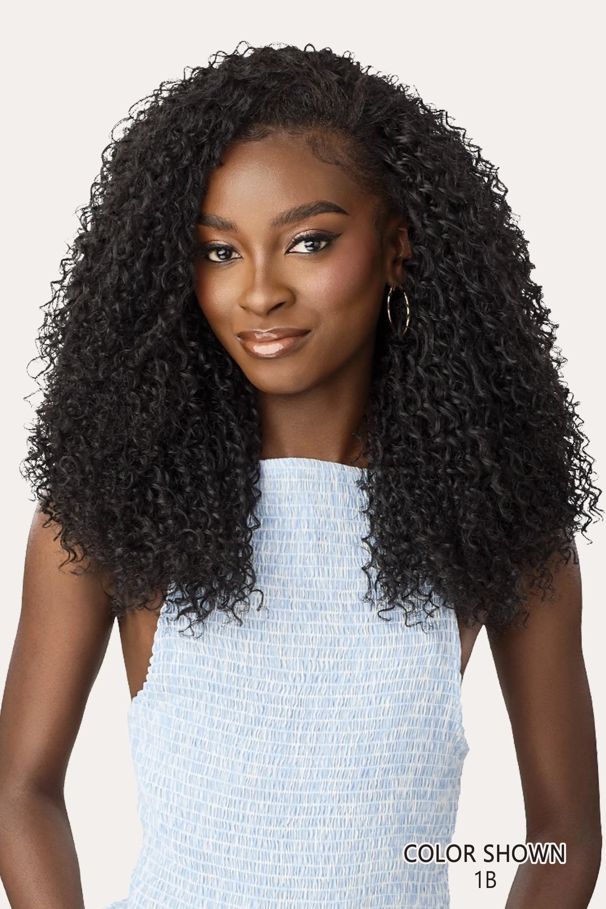 OUTRE QUICK WEAVE HALF WIG - WHIRLY CURLS 3C