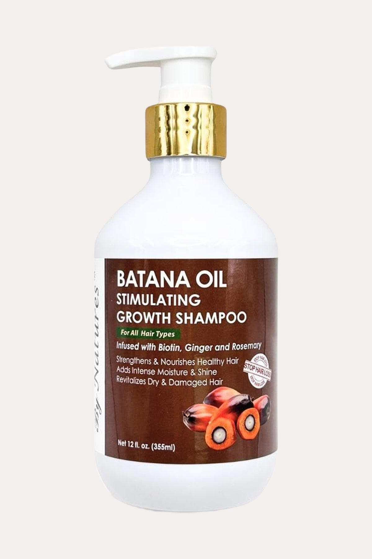 BY NATURES BATANA OIL STIMULATING GROWTH SHAMPOO 12oz