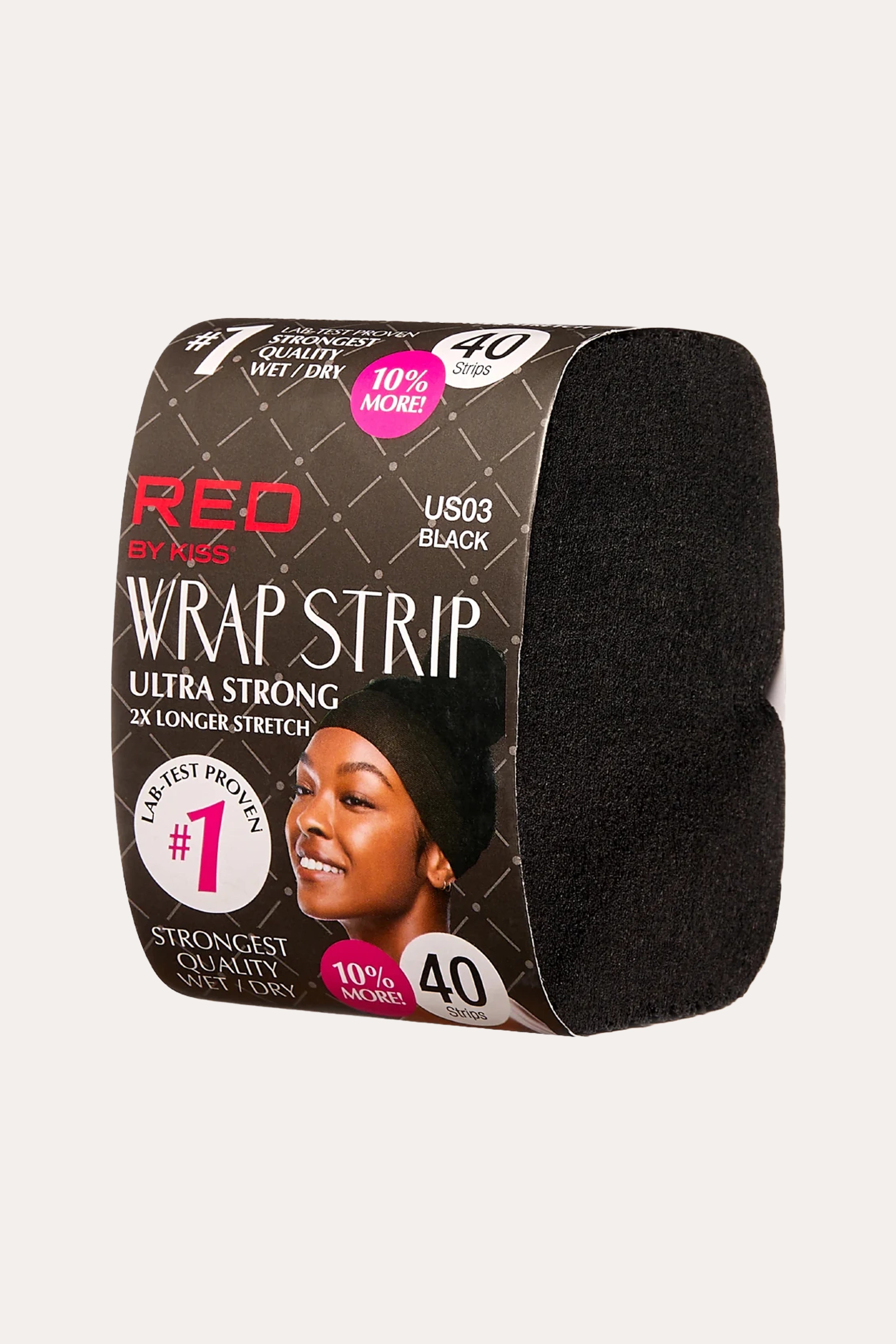 ROUGES ROUGES BANDES ENVELOPPANTES NOIRES 2,5"