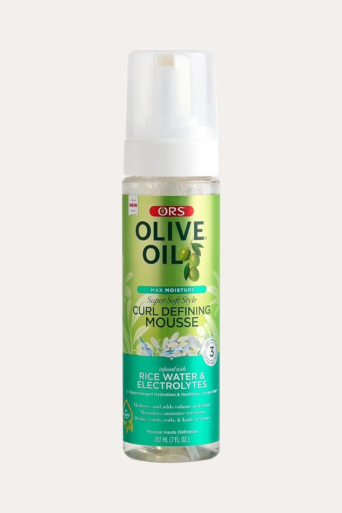 ORS OLIVE OIL MAX MOISTURE SUPER SOFT STYLE CURL DEFINING MOUSSE 7oz - BSW BEAUTY CANADA