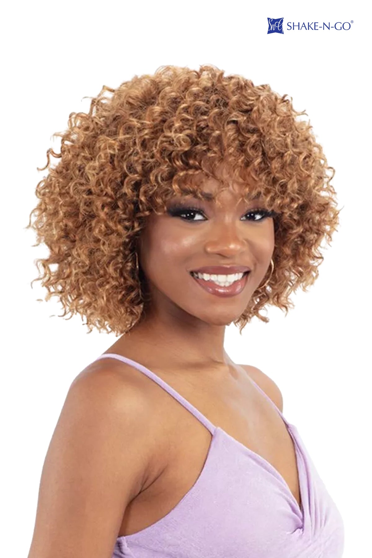 SHAKE N GO VIRGIN REMY HAIR WEAVE GLOSSY - DEEP CURL 3PCS - BSW BEAUTY CANADA