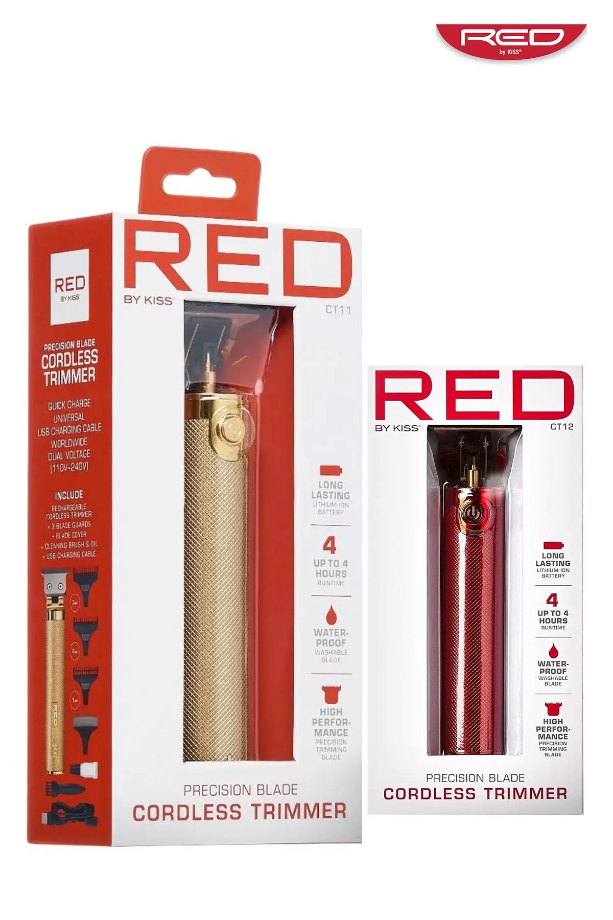 RED BY KISS PRECISION BLADE CORDLESS TRIMMER - BSW BEAUTY CANADA