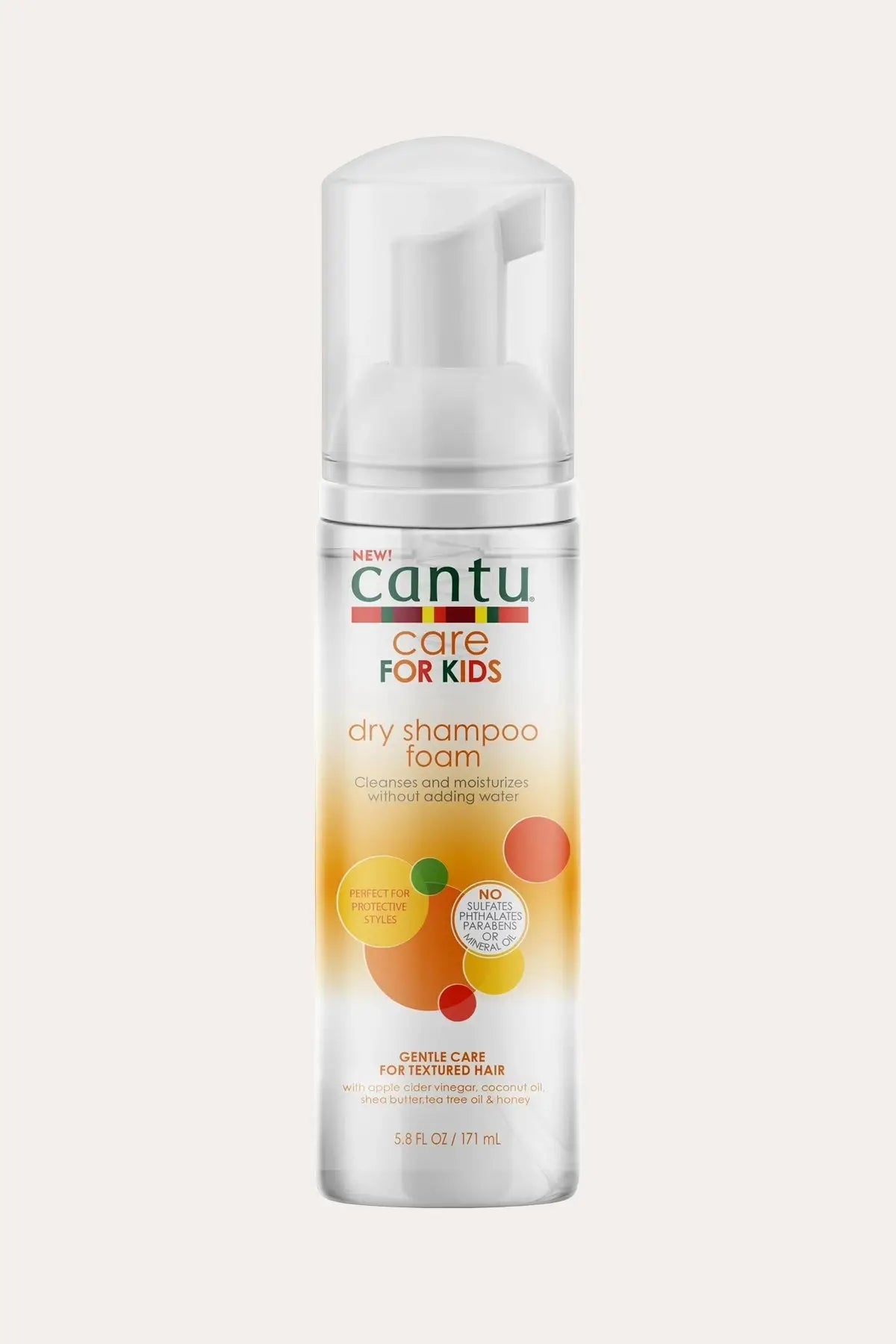 CANTU CARE FOR KIDS DRY SHAMPOO FOAM 5.8oz CANTU CARE FOR KIDS