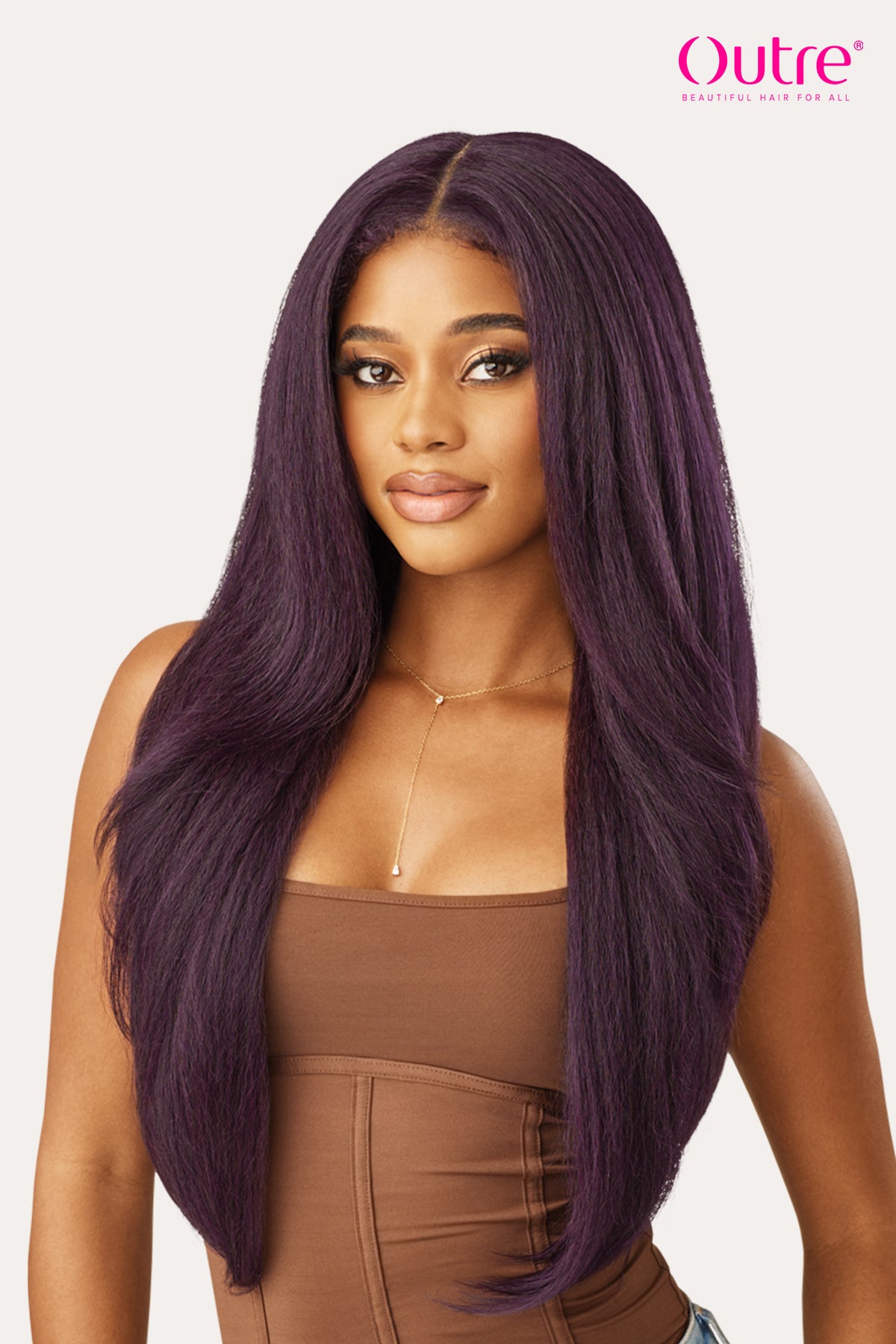 OUTRE MELTED HAIRLINE LACE FRONT WIG - KINKY SOFT 1 - BSW BEAUTY CANADA