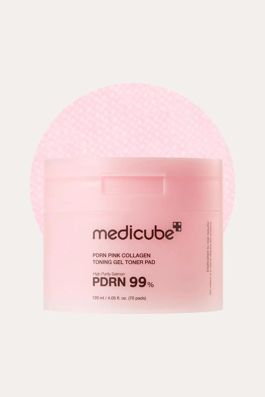 MEDICUBE  PDRN PINK COLLAGEN TONING GEL TONER PAD 70PCS