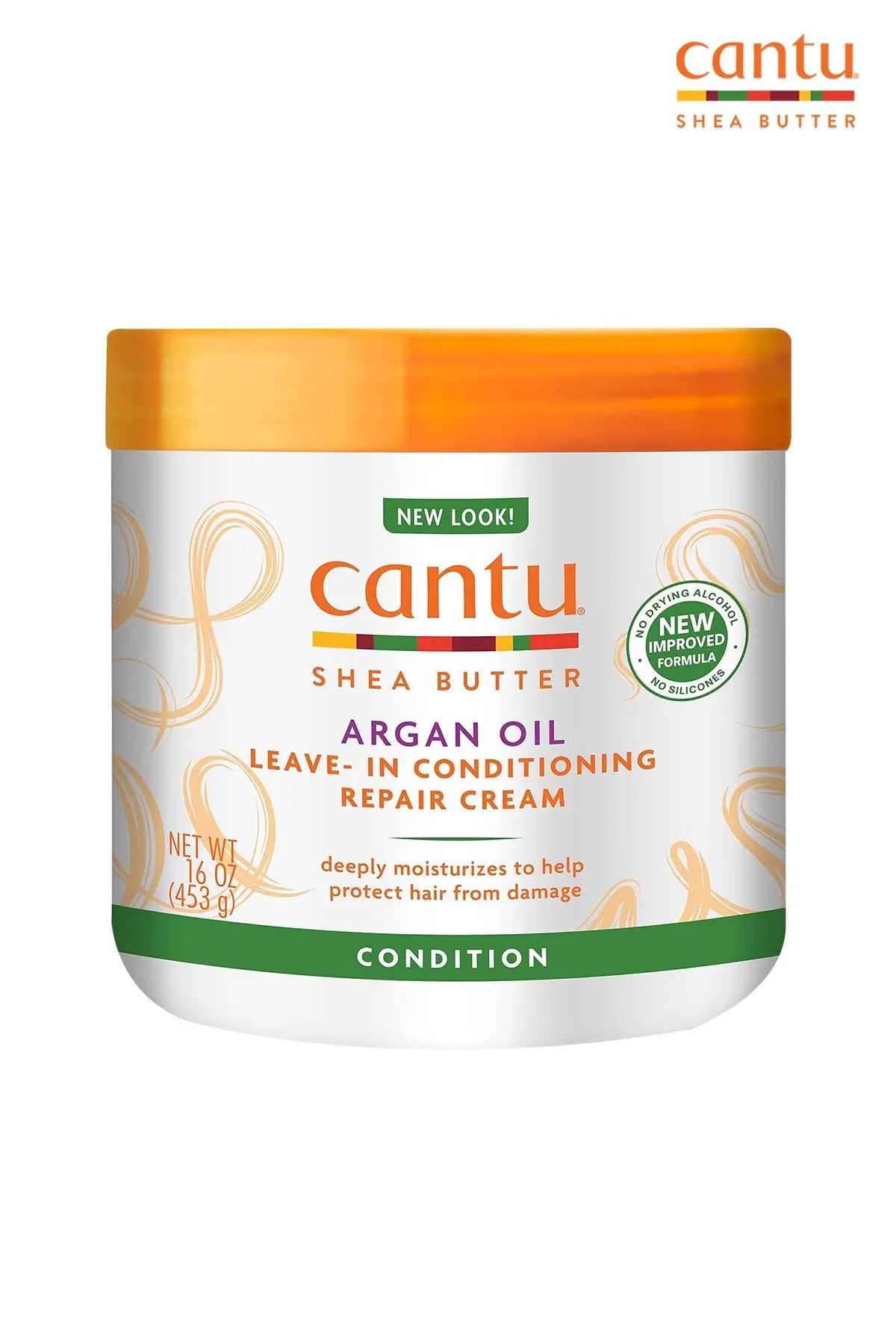 CANTU ARGAN OIL LEAVE IN CONDITIONING REPAIR CREAM 16oz - BSW BEAUTY CANADA