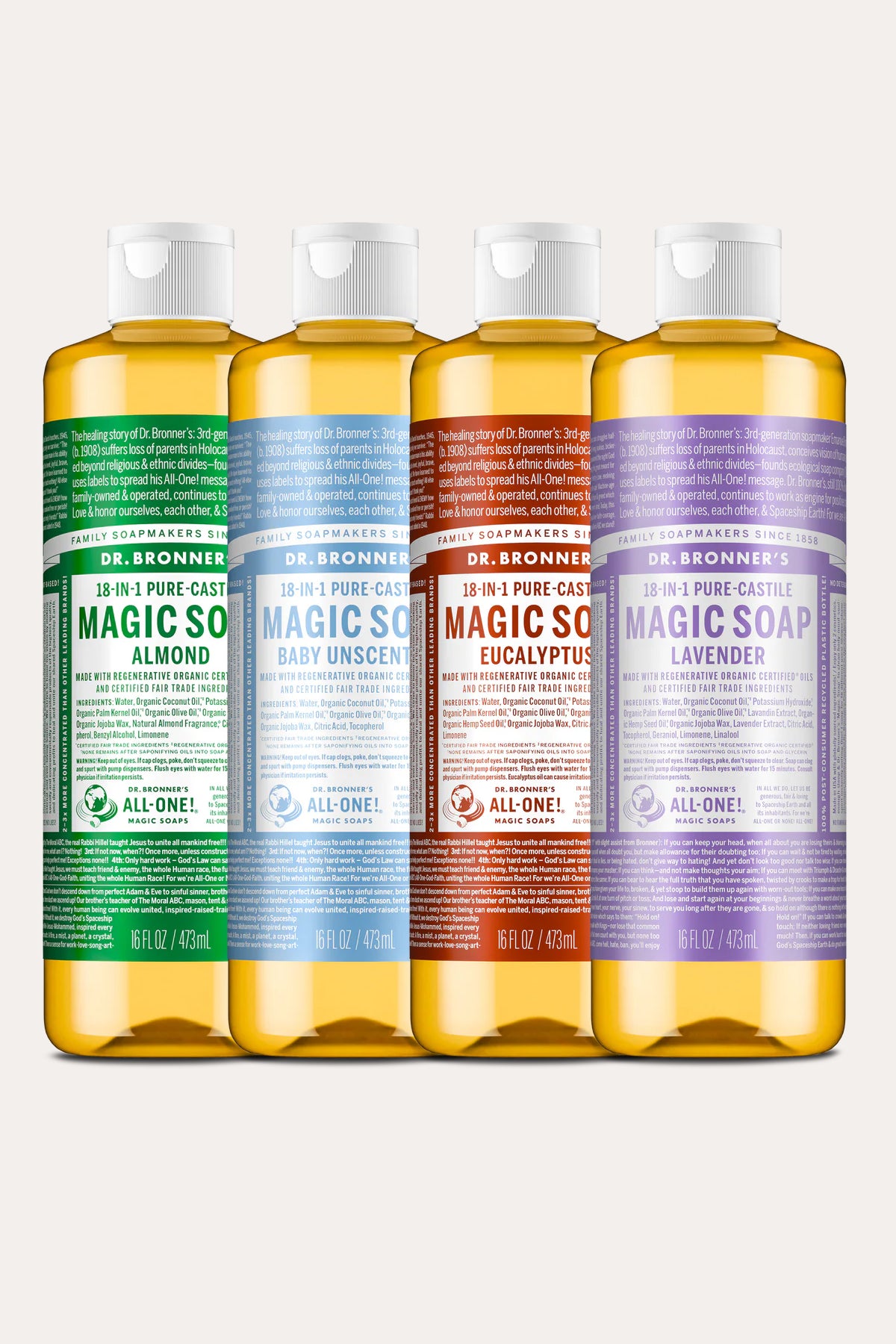 DR. BRONNERS PURE CASTILE LIQUID SOAP - BSW BEAUTY CANADA