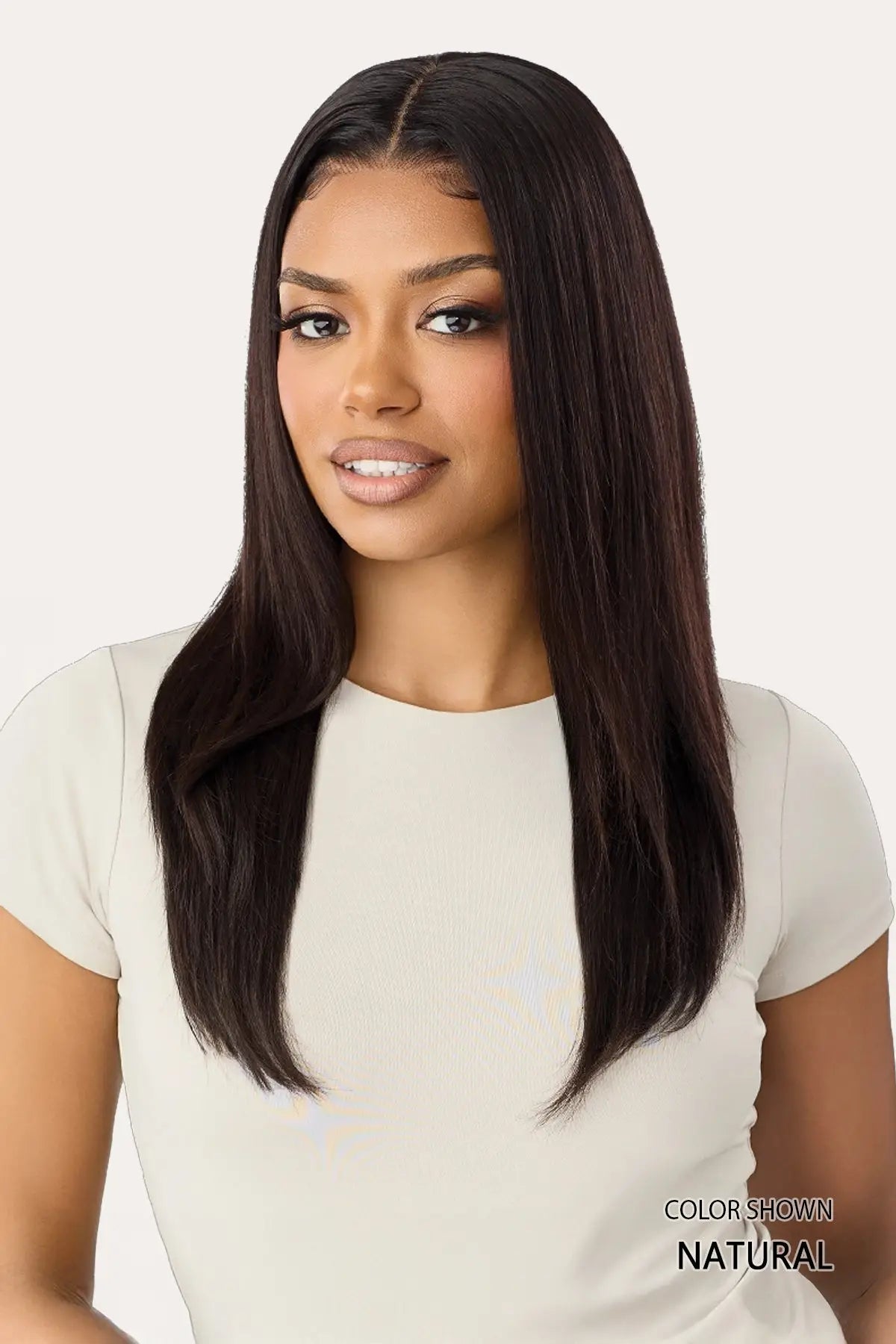 OUTRE MY TRESSES BLACK LABEL 13X4 LACE FRONTAL WIG - HH VIRGIN STRAIGHT 22" OUTRE