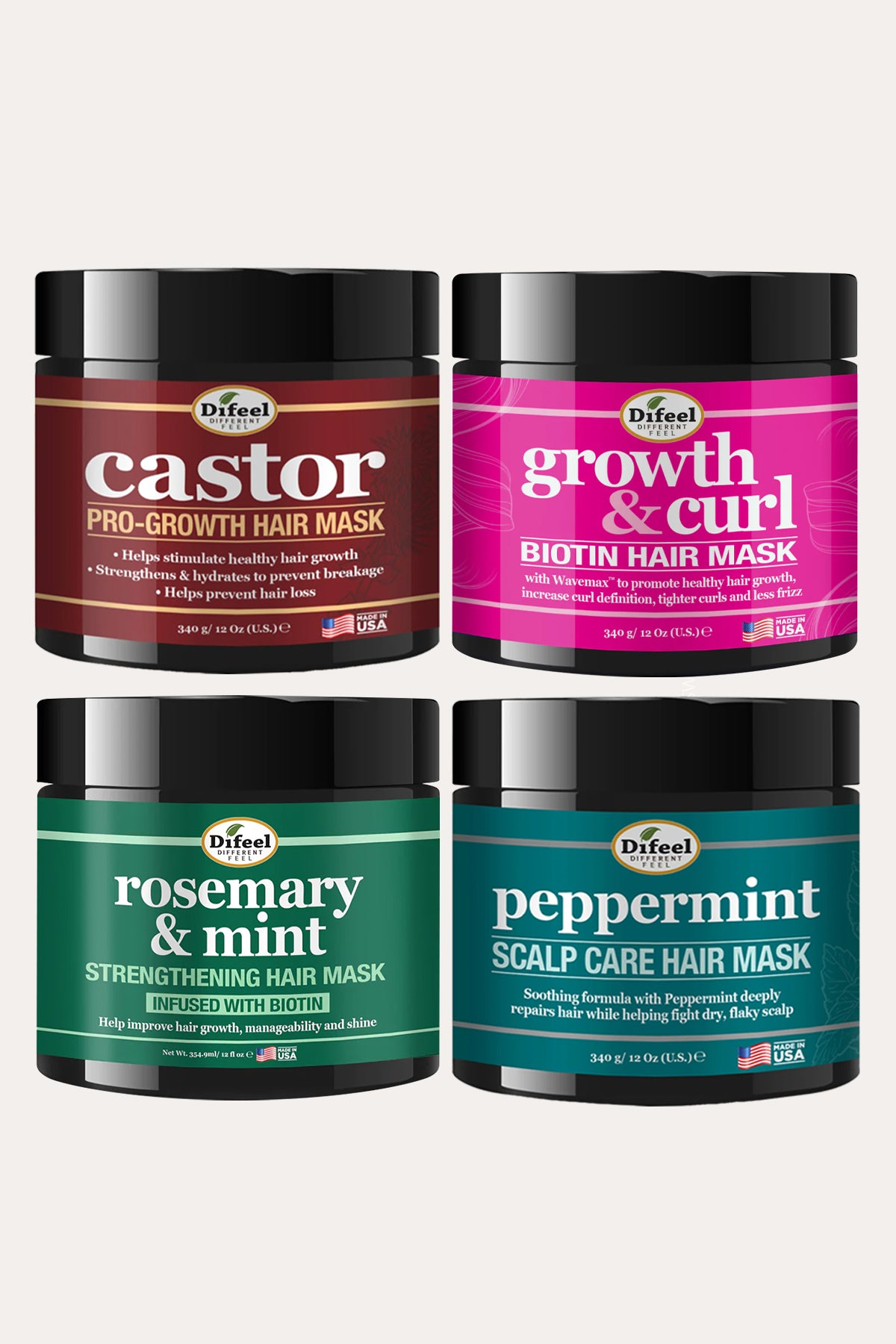 DIFEEL HAIR MASK 12oz - BSW BEAUTY CANADA