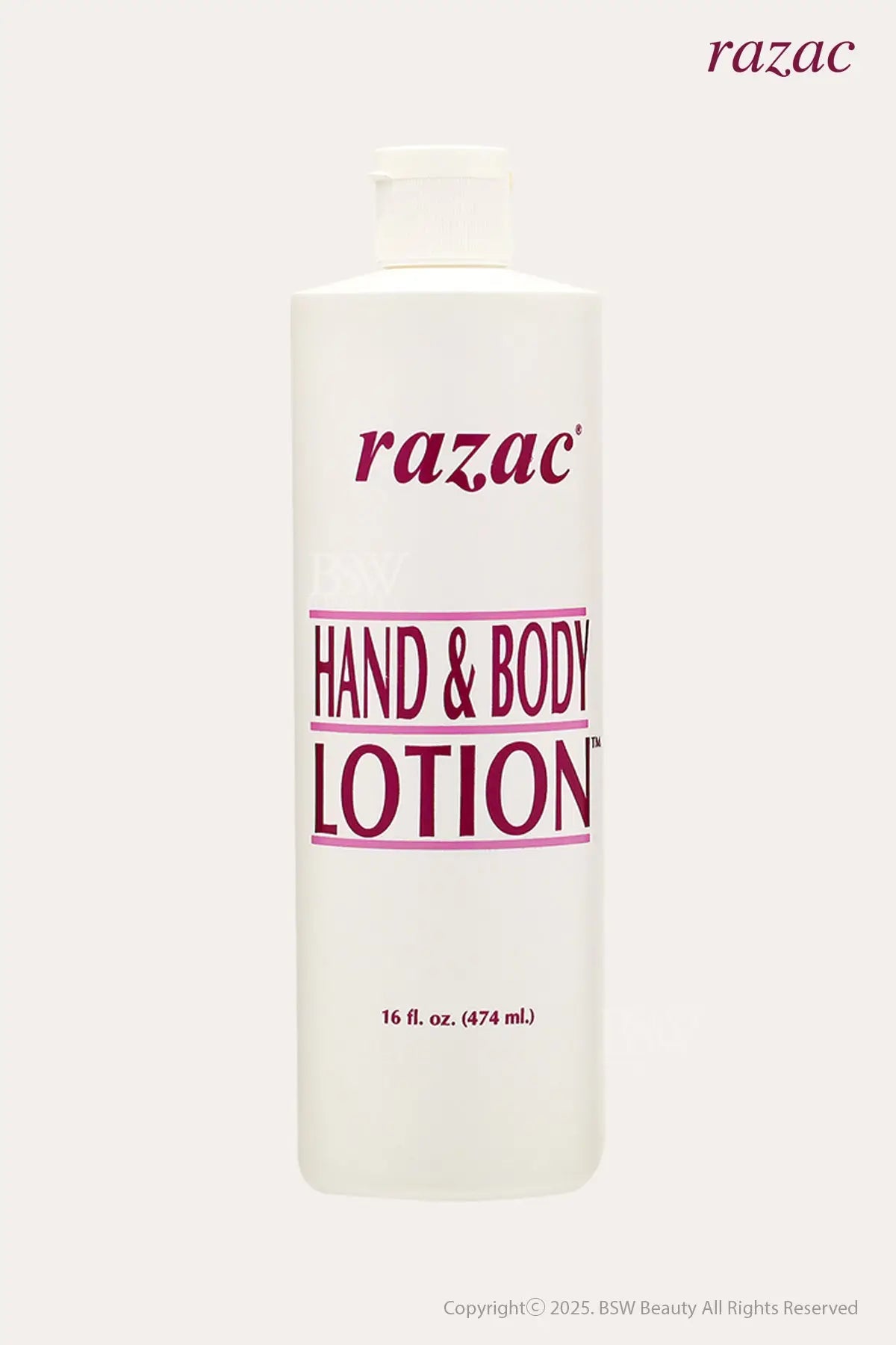RAZAC HAND & BODY LOTION 16oz - BSW BEAUTY CANADA