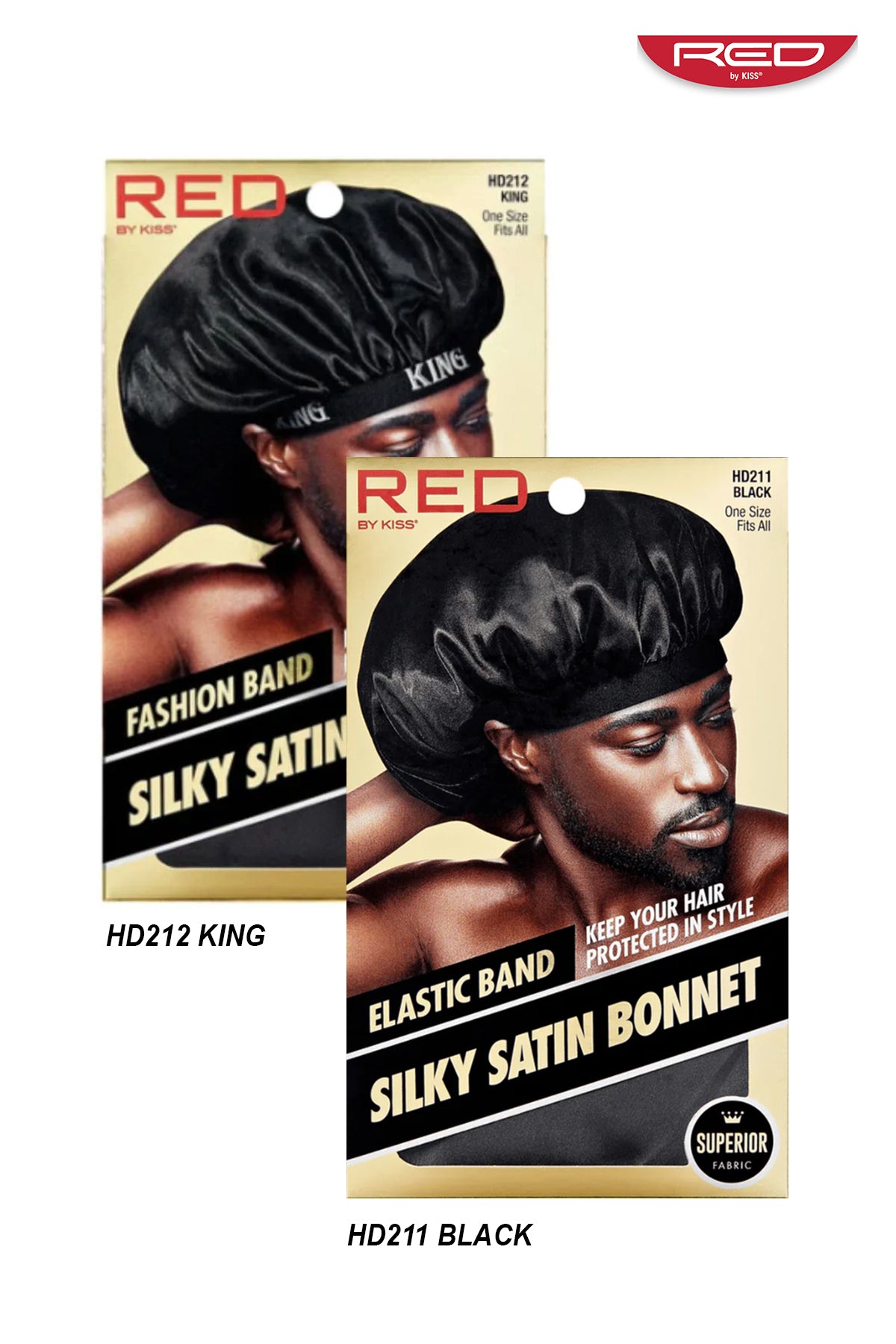 RED BY KISS MENS SILKY STAIN ELASTIC BONNET - BSW BEAUTY CANADA