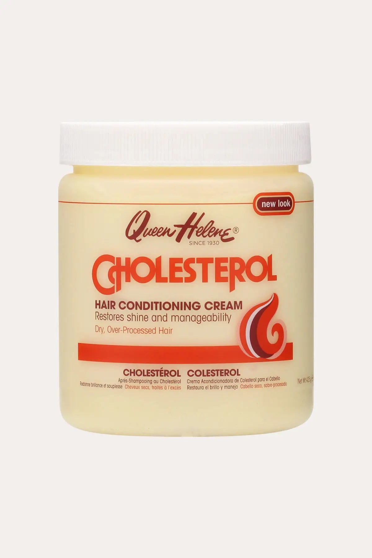 QUEEN HELENE CHOLESTEROL HAIR CONDITIONING CREAM 15oz - BSW BEAUTY CANADA