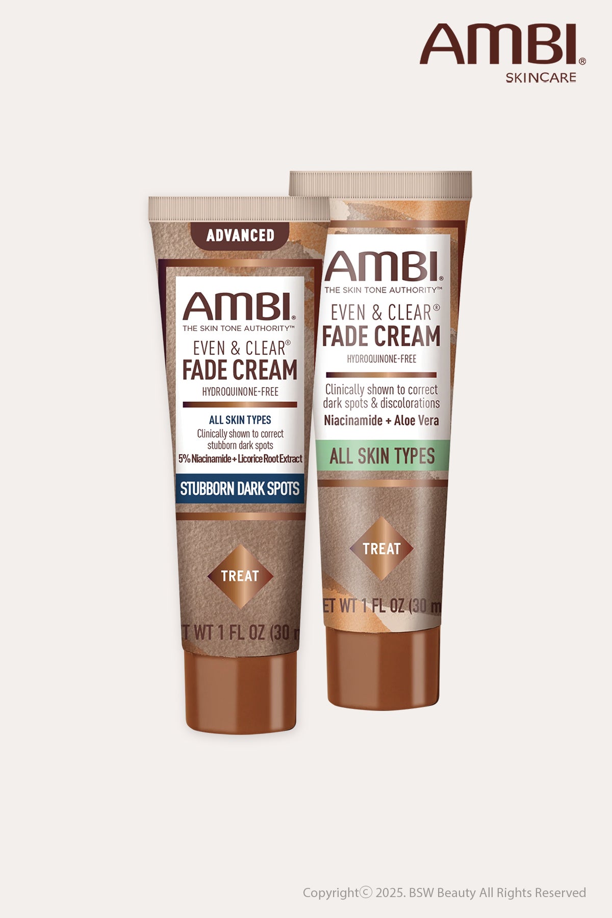 AMBI EVEN & CLEAR FADE CREAM 1oz - BSW BEAUTY CANADA