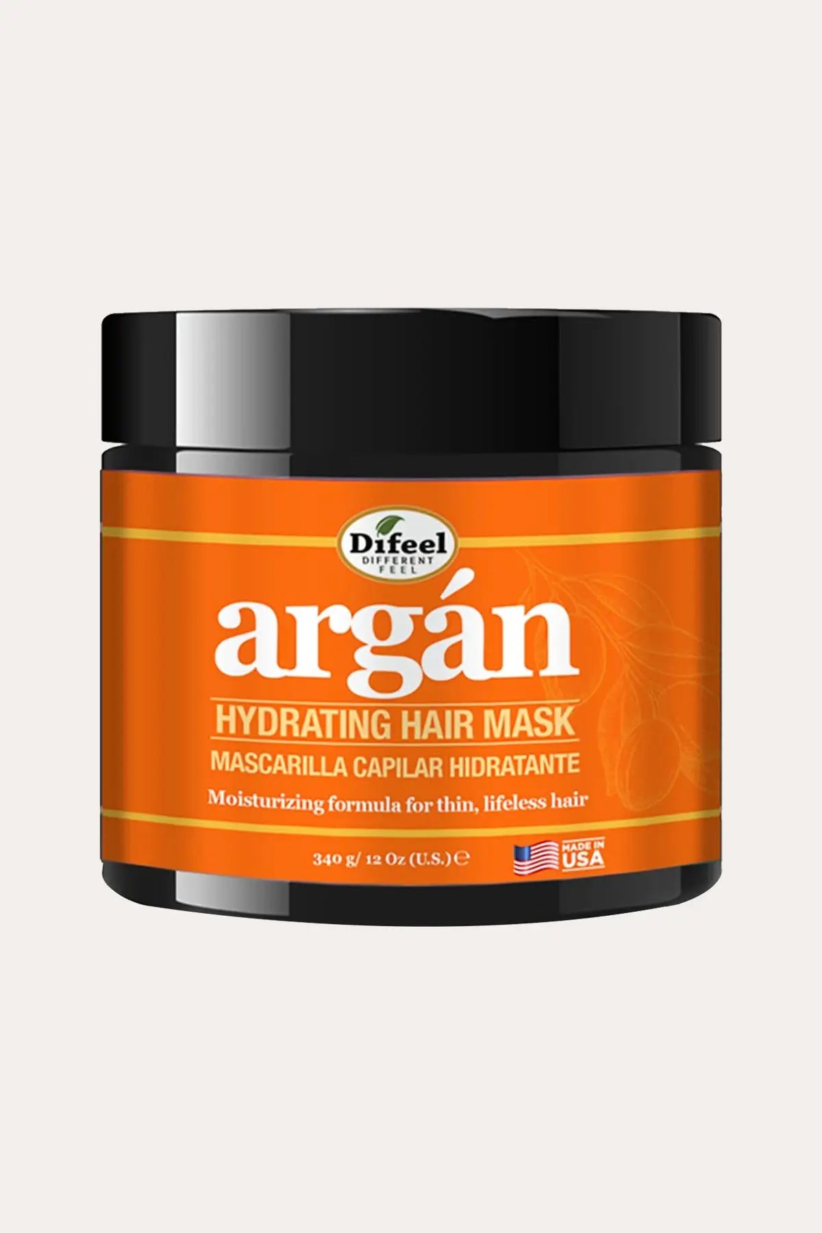 DIFEEL SP ARGAN HYDRATING HAIR MASK 12oz - BSW BEAUTY CANADA