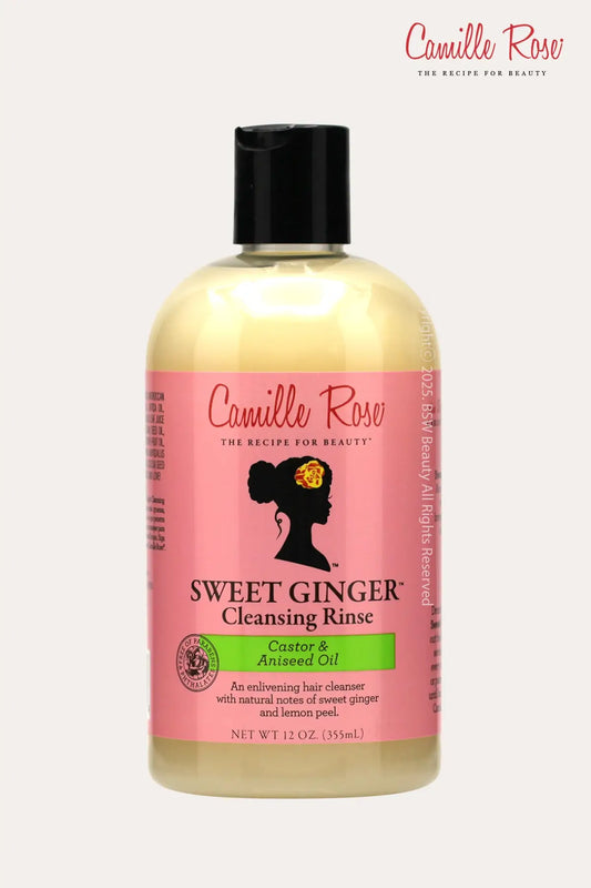 CAMILLE ROSE NATURALS SWEET GINGER CLEANSING RINSE CASTOR OIL & ANISEED OIL 12oz - BSW BEAUTY CANADA