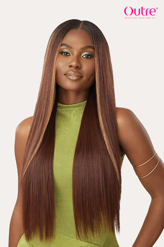OUTRE 6X5 PRE-CUT LACE CLOSURE WIG - SLEEK YAKI 30 - BSW BEAUTY CANADA