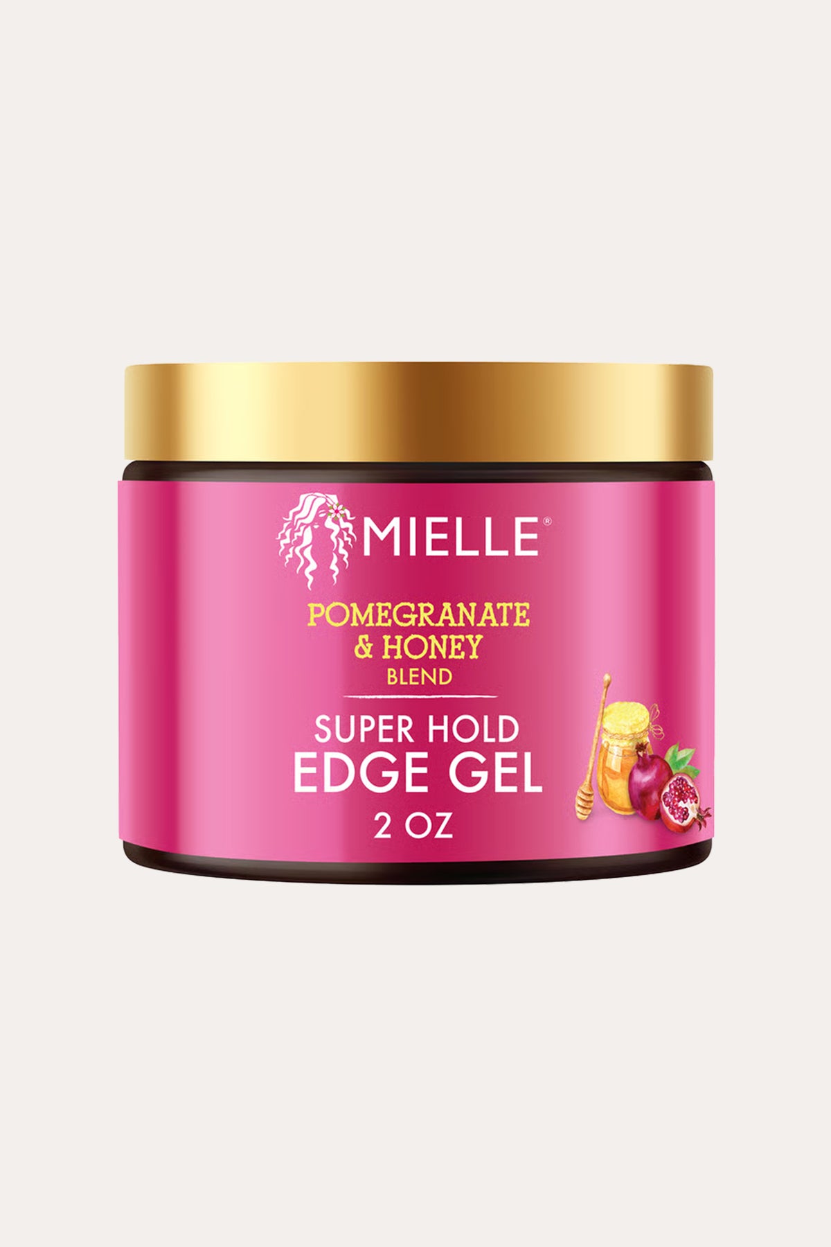 MIELLE POMEGRANATE & HONEY  SUPER HOLD EDGE GEL 2oz - BSW BEAUTY CANADA