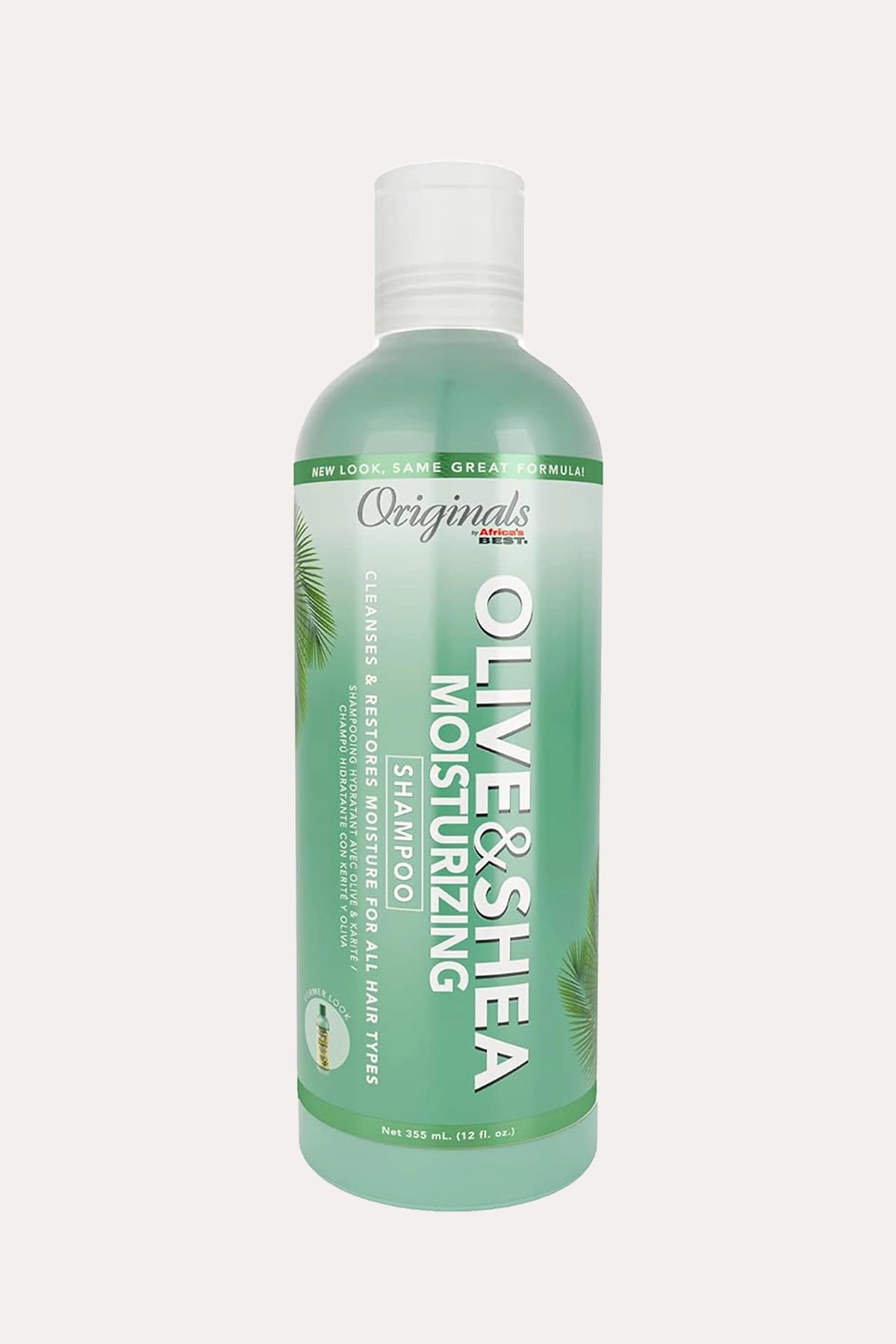 AFRICA'S BEST OLIVE OIL MOISTURIZING SHAMPOO 12oz