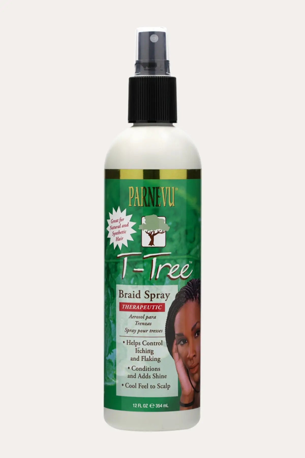 PARNEVU T-TREE BRAID SPRAY 12oz - BSW BEAUTY CANADA