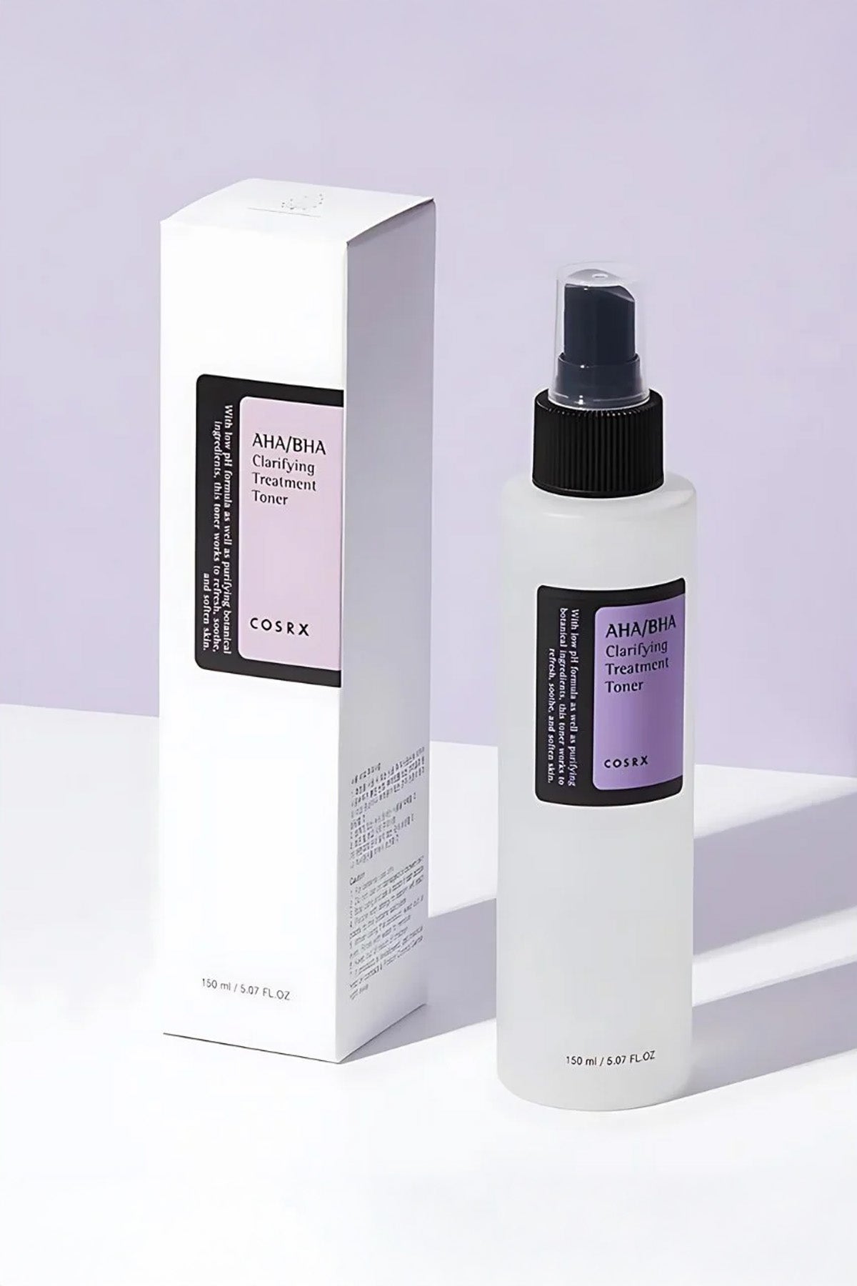 COSRX AHA/BHA CLARIFYING TREATMENT TONER 150ml - BSW BEAUTY CANADA