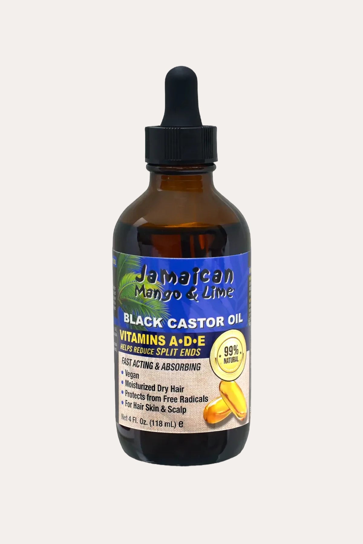 JAMAICAN MANGO & LIME BLACK CASTOR OIL - VITAMIN E