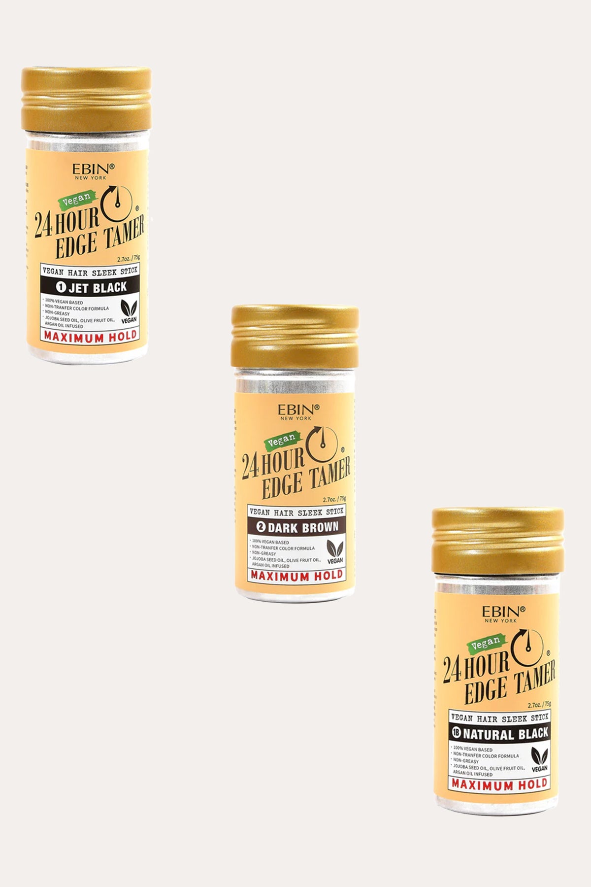 EBIN 24 HOUR EDGE TAMER VEGAN HAIR SLEEK COLORED STICK 2.7oz - BSW BEAUTY CANADA