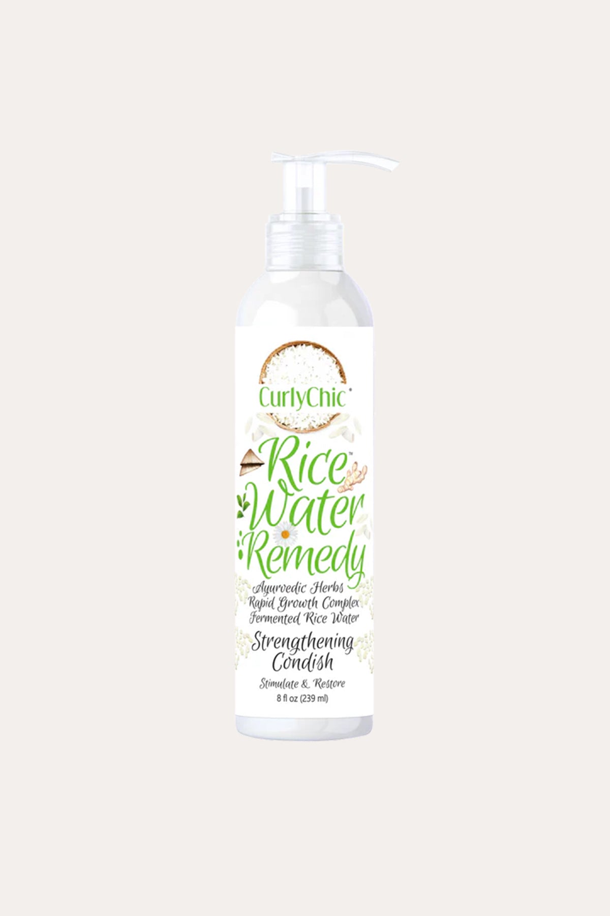 CURLY CHIC RICE WATER STRENGTHENING CONDITIONER - BSW BEAUTY CANADA