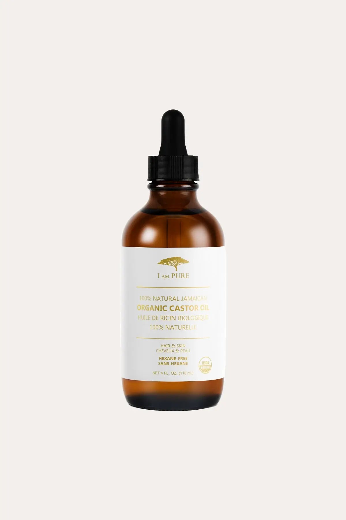 I AM PURE 100% NATURAL ORGANIC CASTOR OIL - BSW BEAUTY CANADA