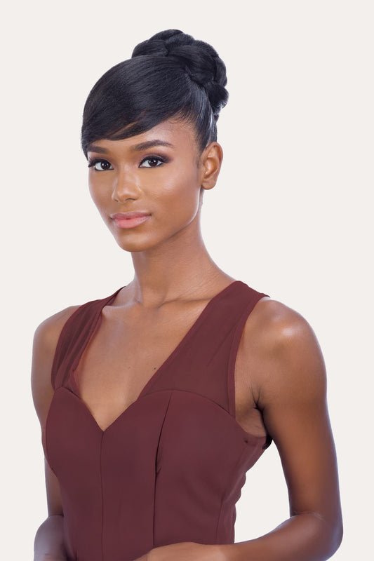 SHAKE N GO EQUAL SWOOP SIDE BUN & BANG 2PCS - FANCY BUN BANG - BSW BEAUTY CANADA