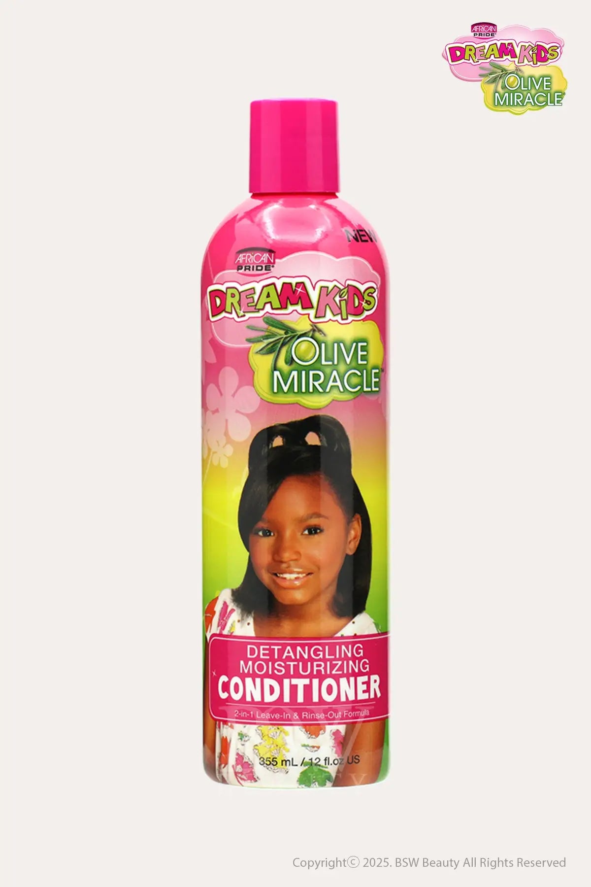 AFRICAN PRIDE DREAM KIDS OLIVE MIRACLE DETANGLING MOISTURIZING CONDITIONER 12oz