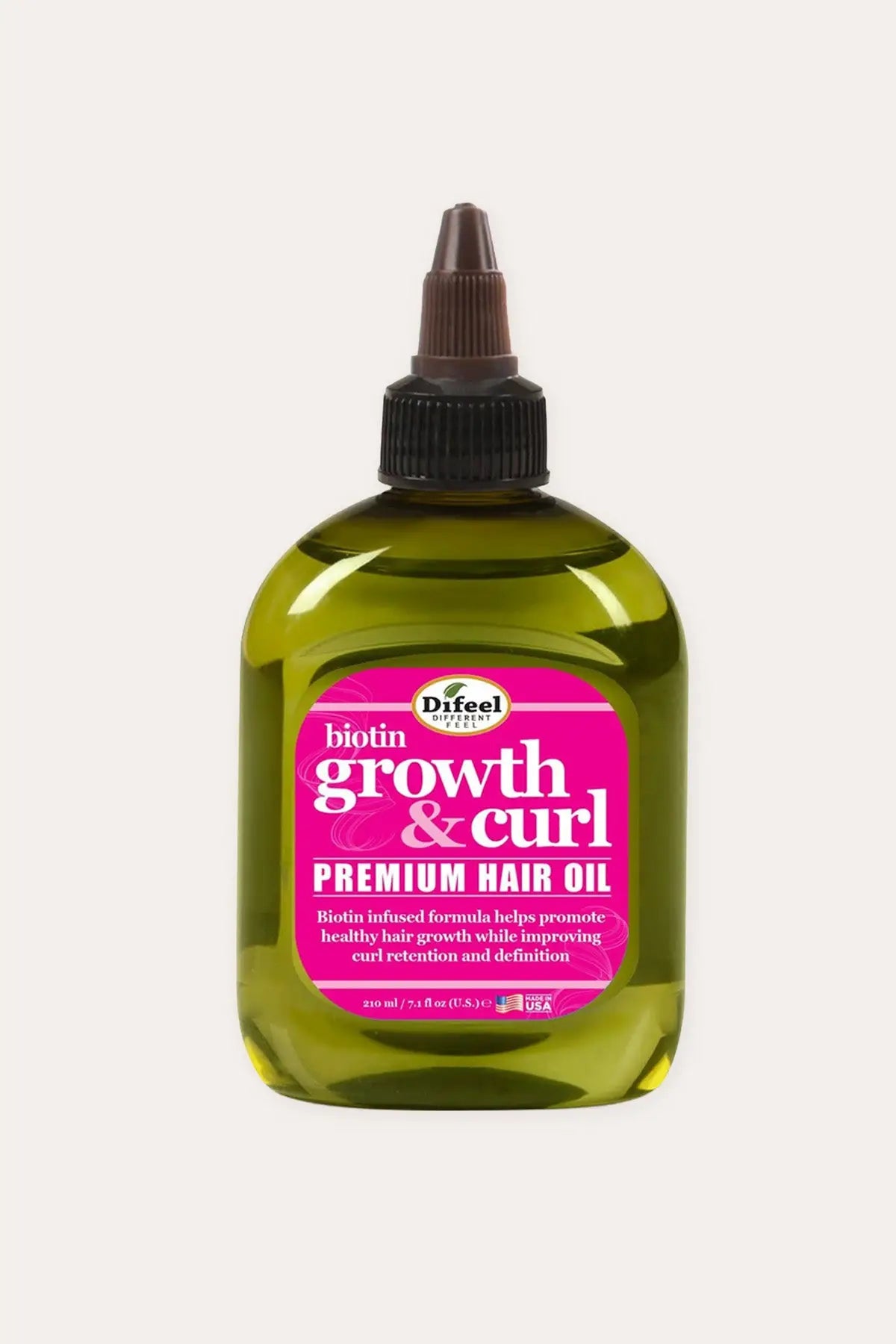 DIFEEL BIOTIN GROWTH & CURL PREMIUM HAIR OIL 7oz
