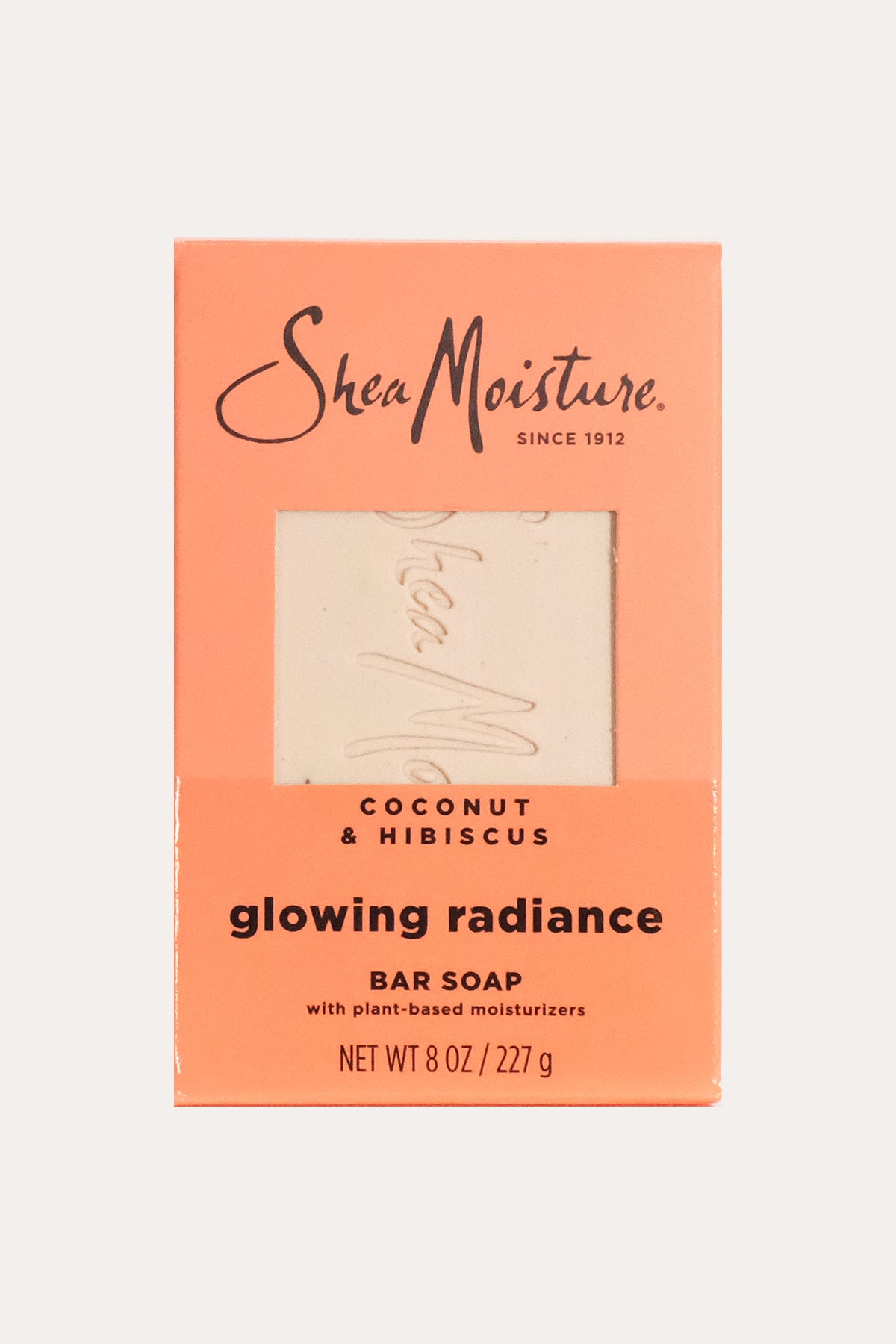SHEA MOISTURE COCONUT & HIBISCUS GLOWING RADIANCE BAR SOAP 8oz