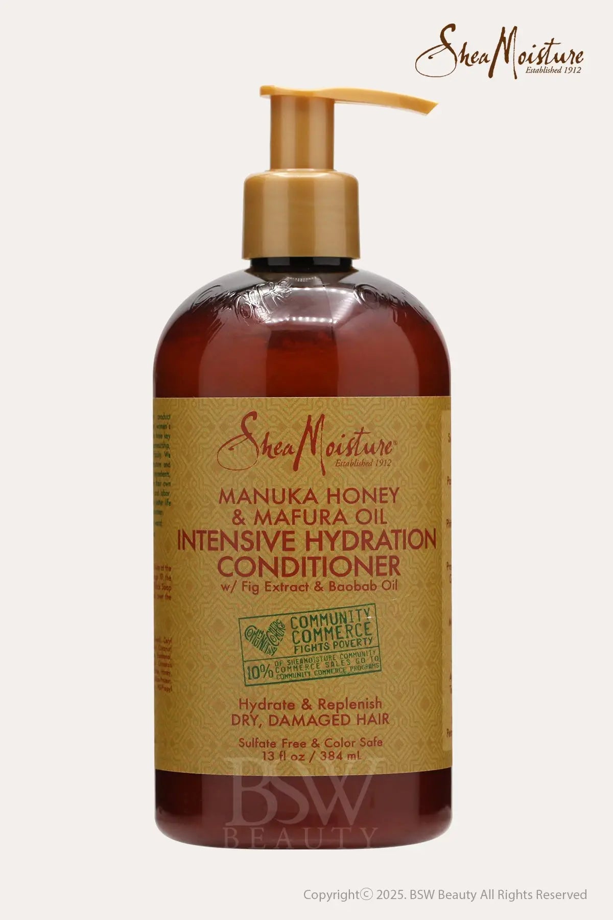 SHEA MOISTURE MANUKA HONEY INTENSIVE HYDRATION CONDITIONER 13oz - BSW BEAUTY CANADA